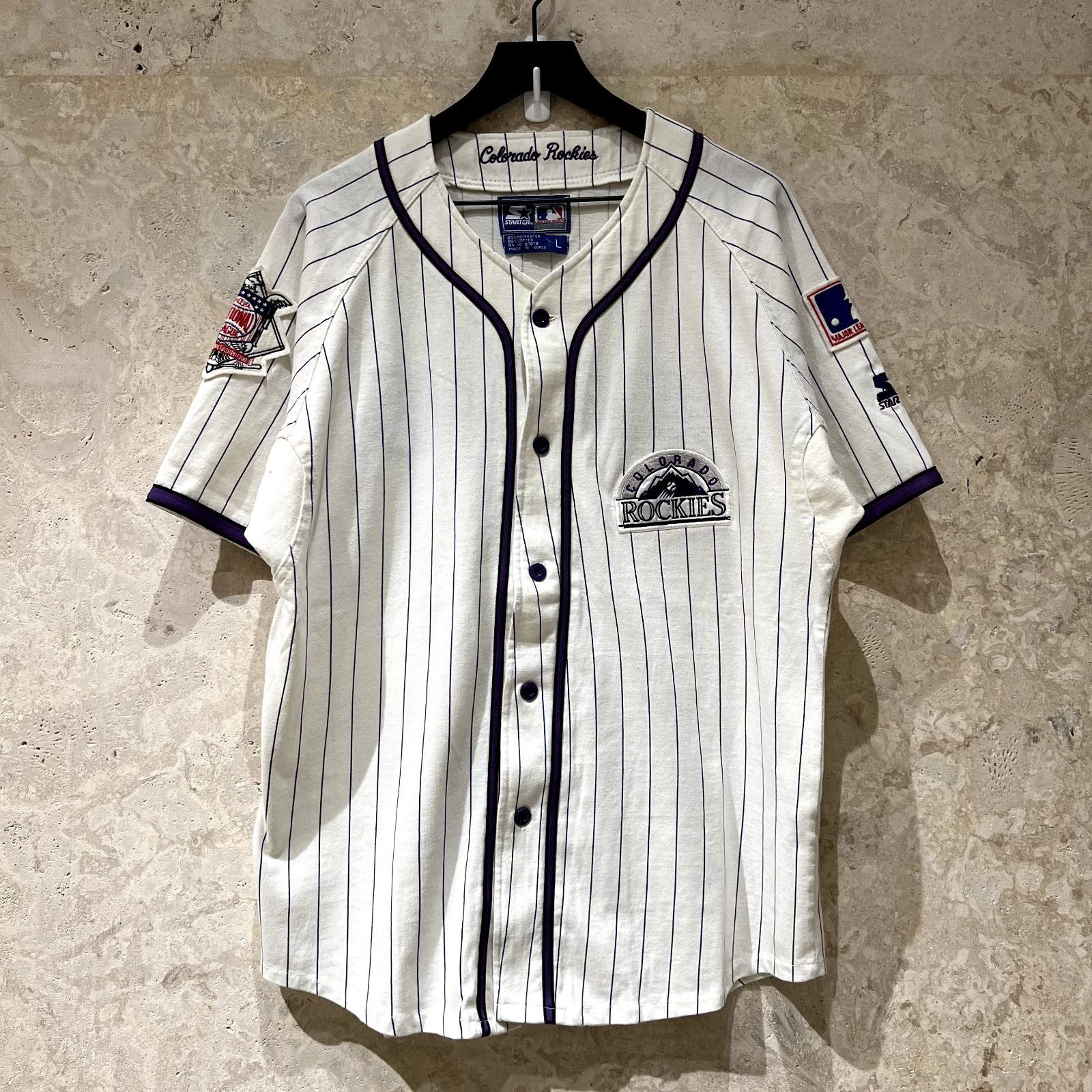 Vintage Colorado Rockies Starter Baseball Jersey