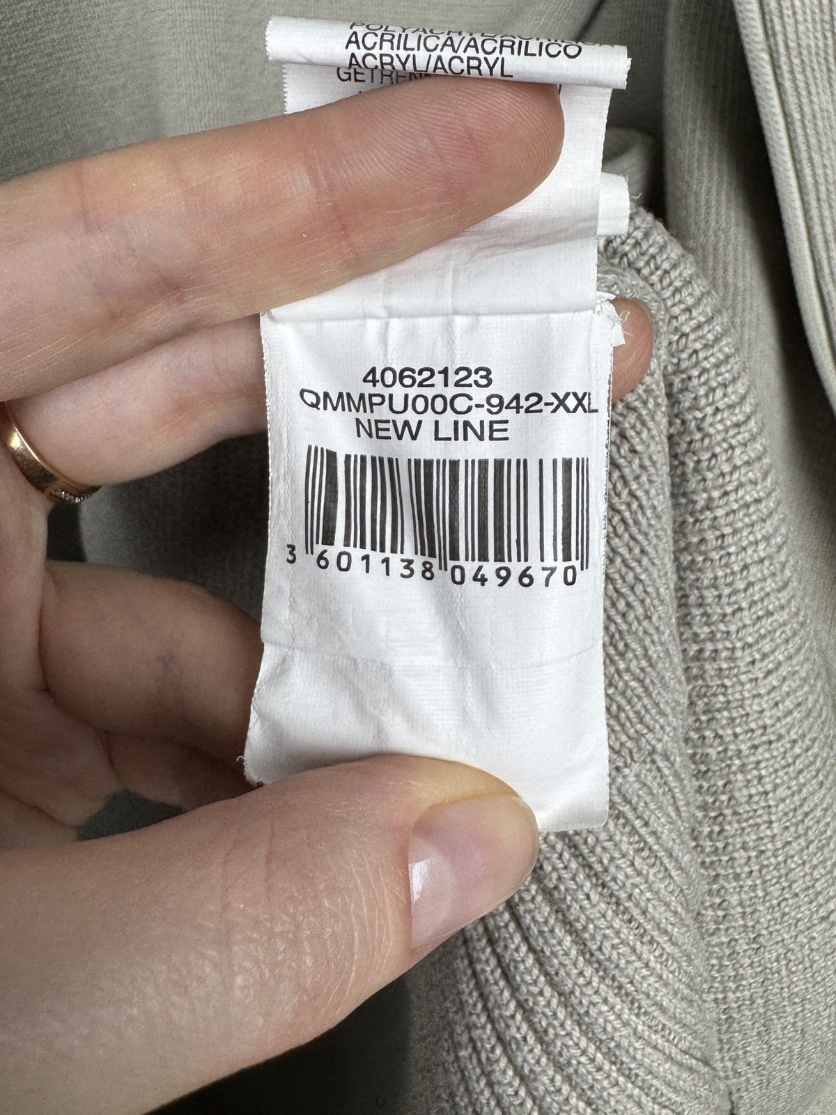 Quiksilver Quiksilver Boketto full-zip sweater cotton acrylic blend Size US M / EU 48-50 / 2 - 15 Thumbnail