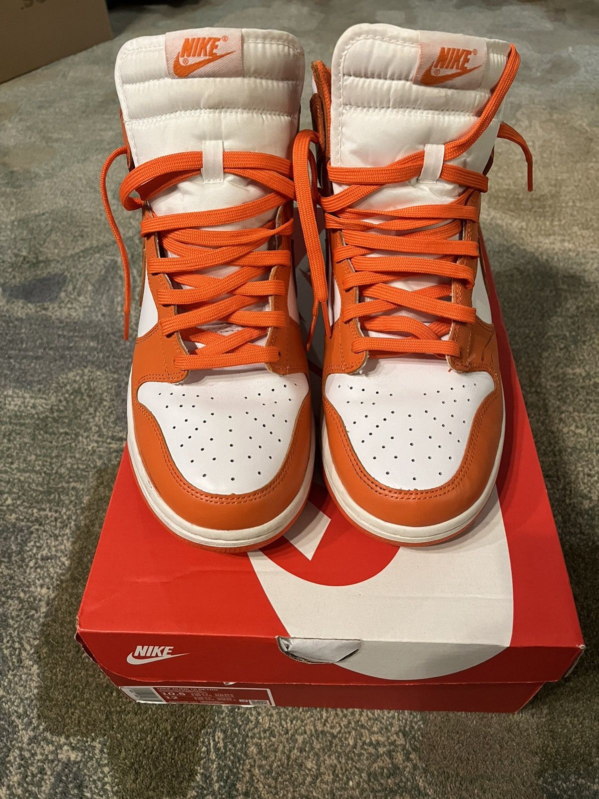 Nike Nike Dunk High ‘Syracuse’ Size US 10.5 / EU 43-44 - 3 Thumbnail