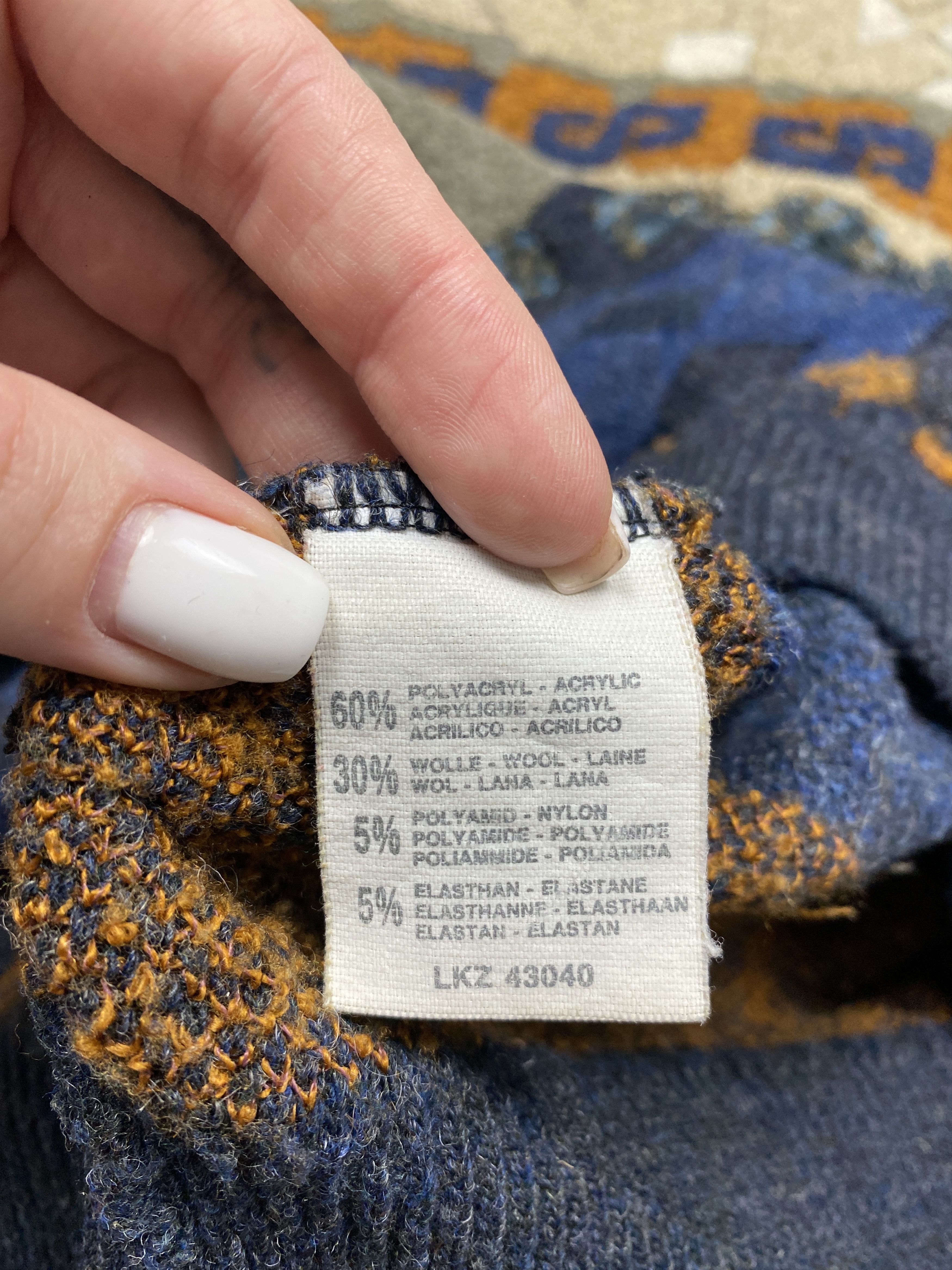 Vintage Vintage 90s Mens Coogi Style Textured Biggie Cozy Sweater Size US XL / EU 56 / 4 - 4 Thumbnail