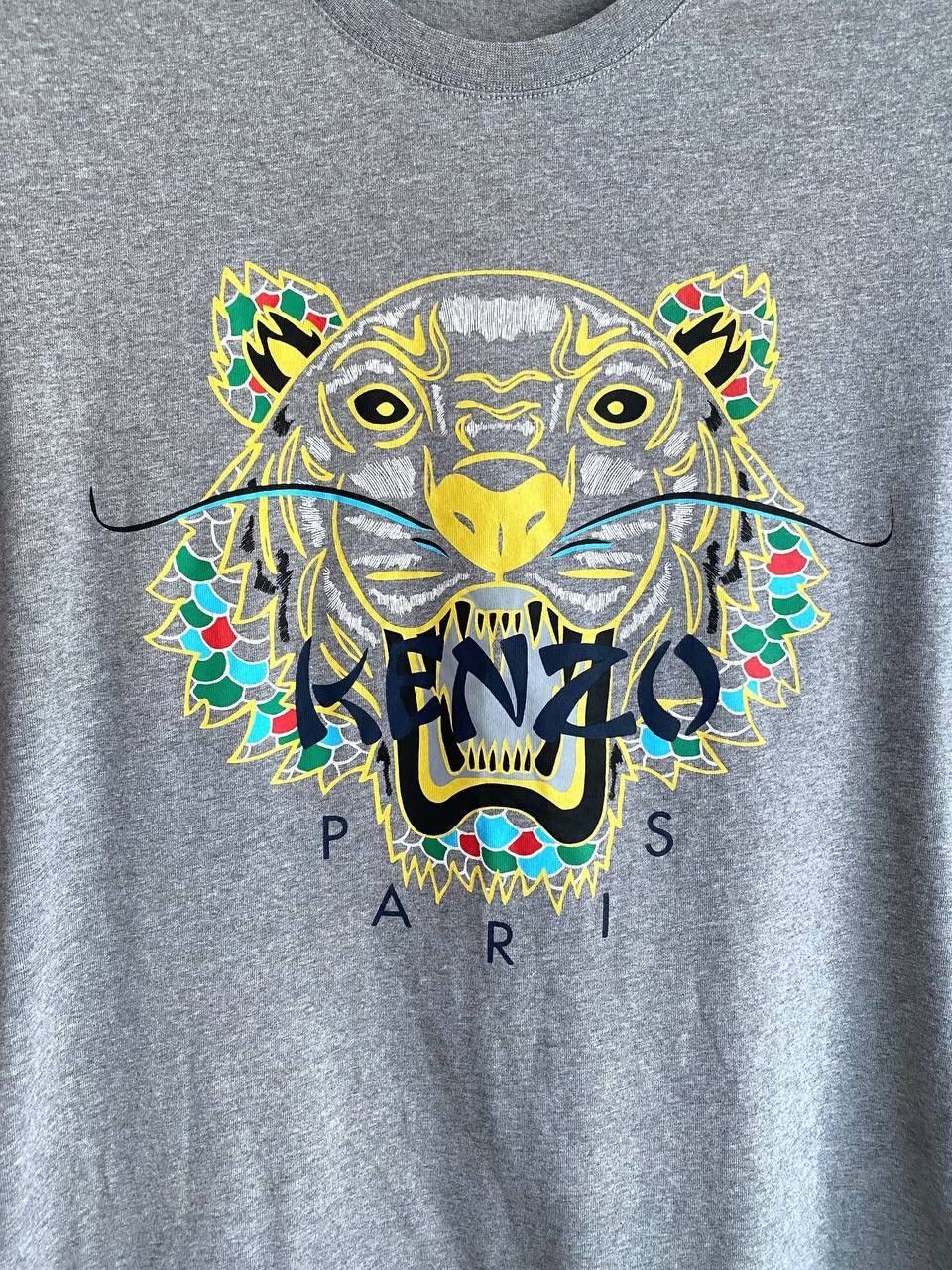 Kenzo Kenzo Paris Tiger Logo Men's Grey T-Shirt, Size S Size US S / EU 44-46 / 1 - 5 Thumbnail