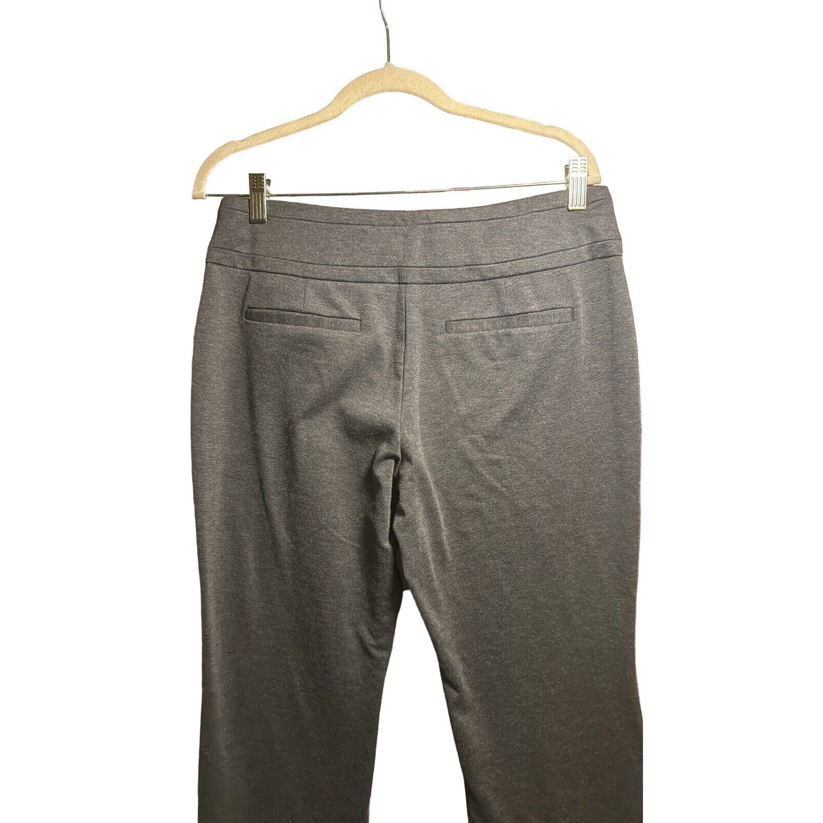 Other 7th Avenue New York & Co Ladies Gray Polyester Rayon Pants S Size 30" / US 8 / IT 44 - 7 Thumbnail