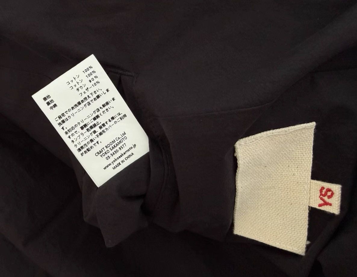 YOKO SAKAMOTO Yoko Sakamoto DOWN BIG JACKET Size US S / EU 44-46 / 1 - 5 Thumbnail