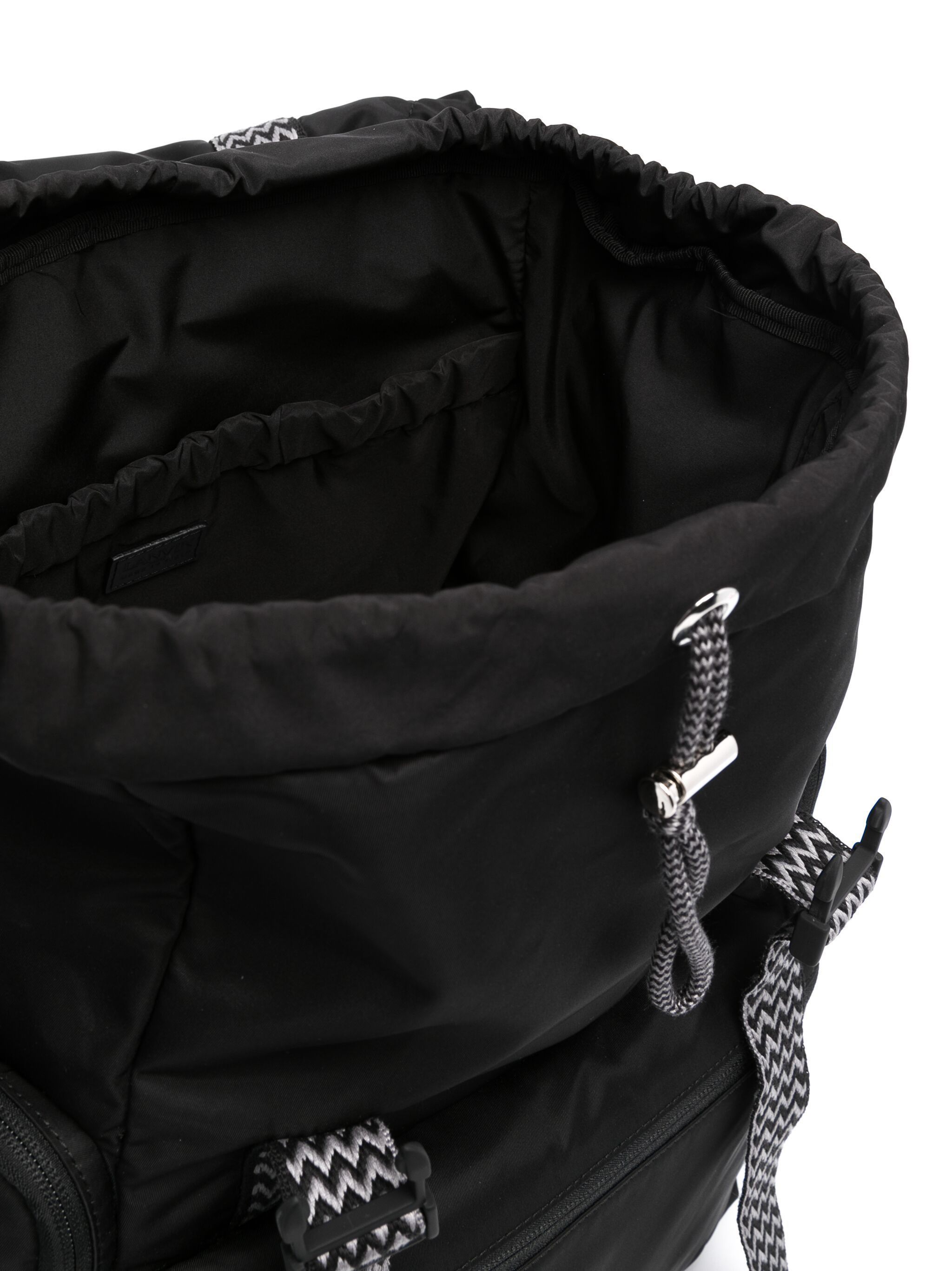 Lanvin o1w1db10125 Size: OS / Curb Strap-Detail Backpack in Black Size ONE SIZE - 5 Thumbnail