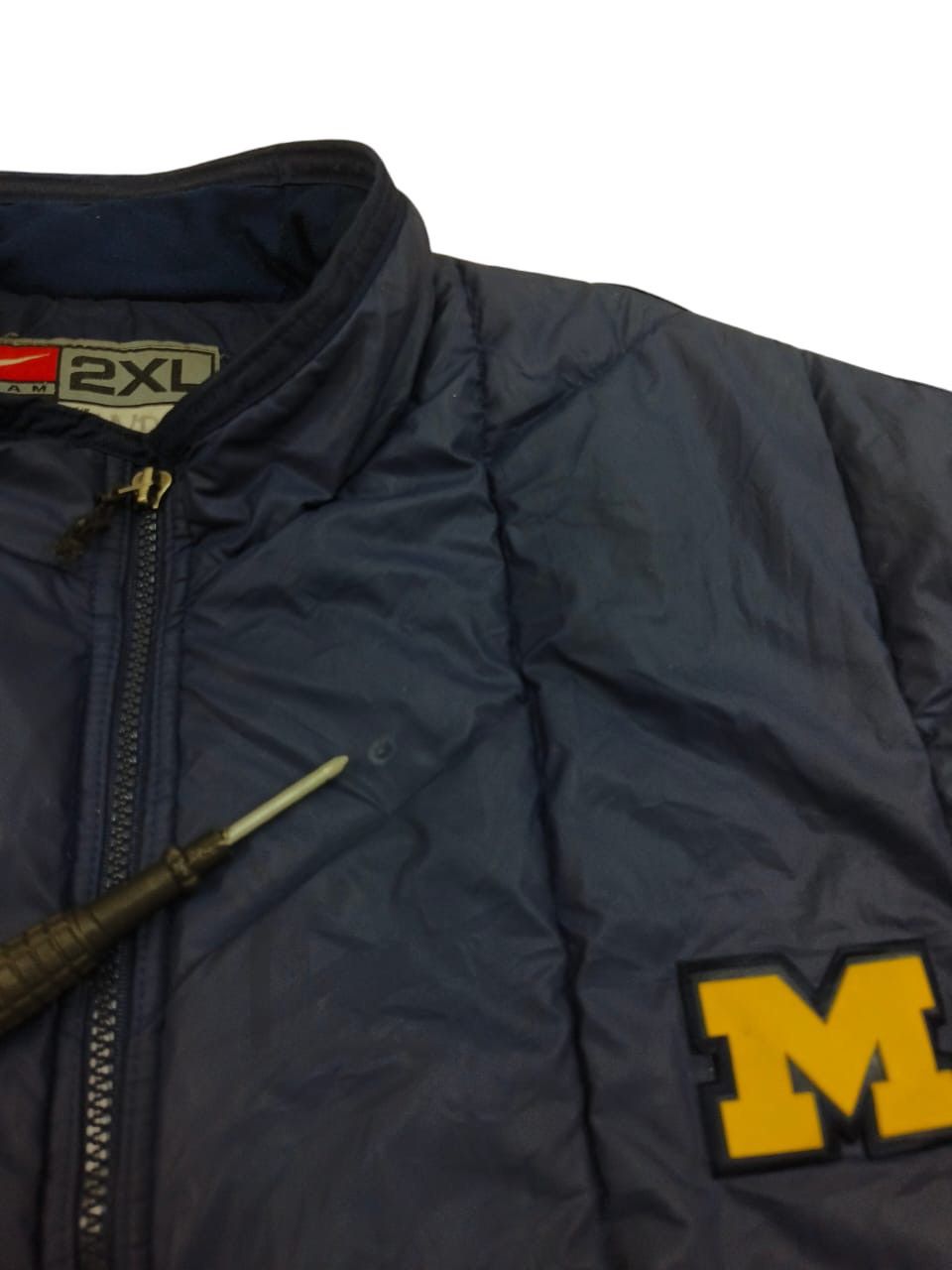 Nike Nike Michigan Blue Jacket Size US XL / EU 56 / 4 - 12 Thumbnail
