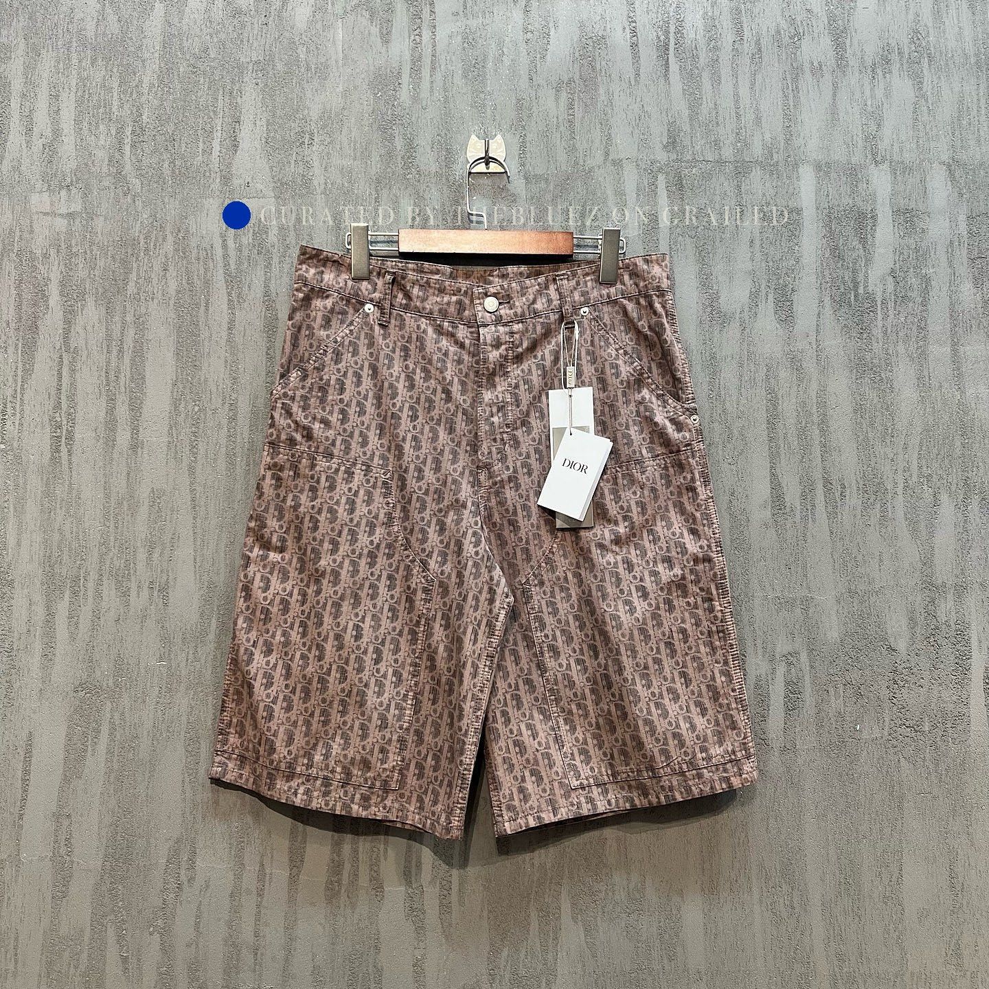 Dior Utility Shorts in Rich Brown Size US 30 / EU 46 - 1 Thumbnail