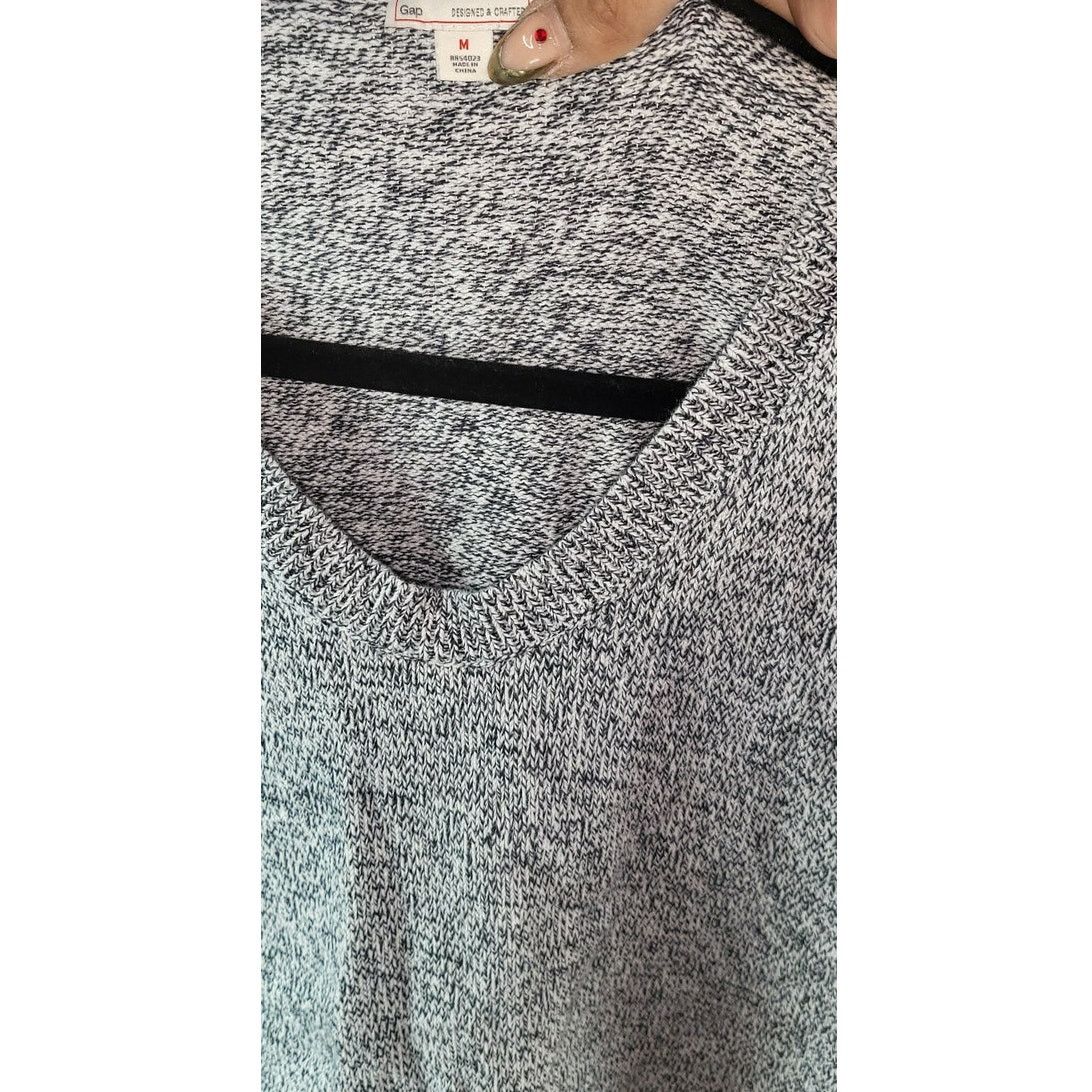 Gap Gap Gray Knitted Long Sleeve Sweater Size M Size M / US 6-8 / IT 42-44 - 4 Thumbnail