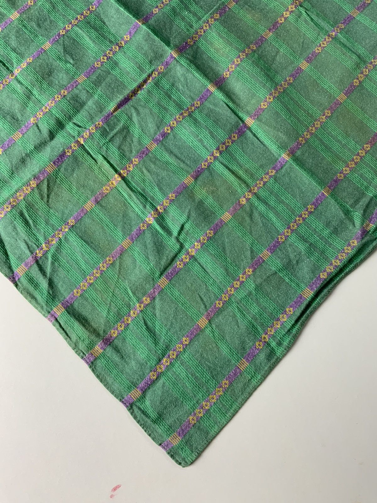 Kenzo Kenzo Green Bandana Handkerchief Size ONE SIZE - 8 Thumbnail