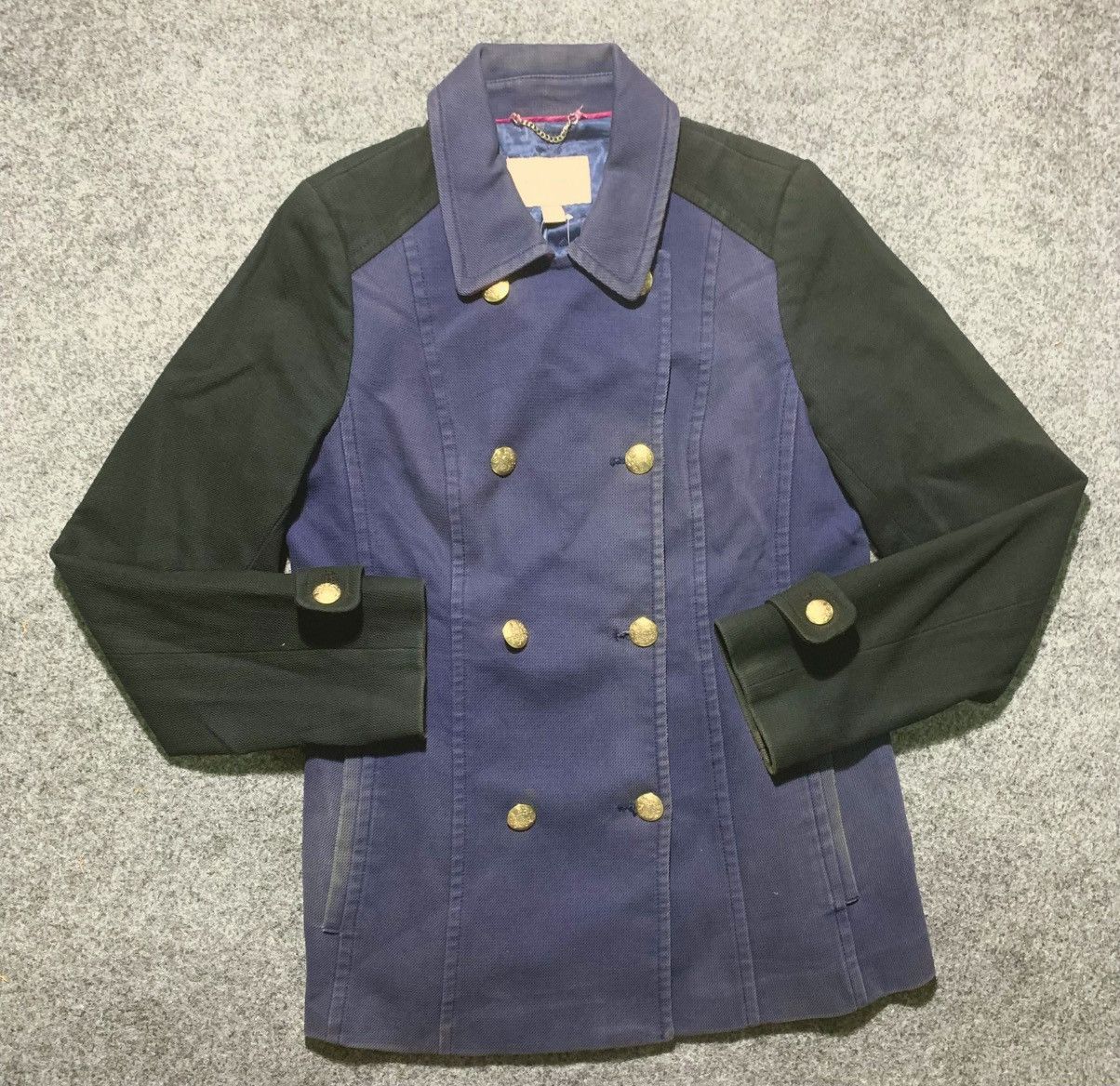 Hysteric Glamour Rare Vintage Military Pea Coat Bannana Republic Size M / US 6-8 / IT 42-44 - 1 Thumbnail