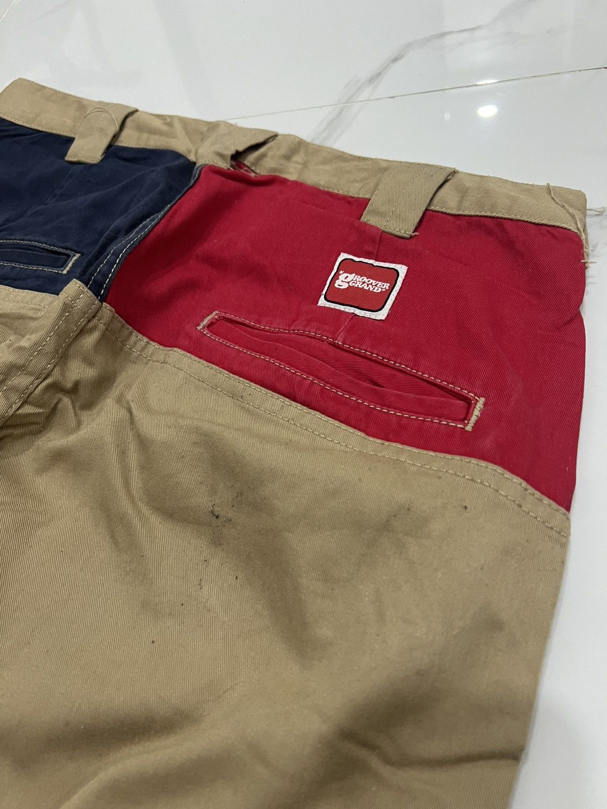 Japanese Brand GROOVER GRAND Workwear Straight Cut Casual Pants Size US 32 / EU 48 - 6 Thumbnail