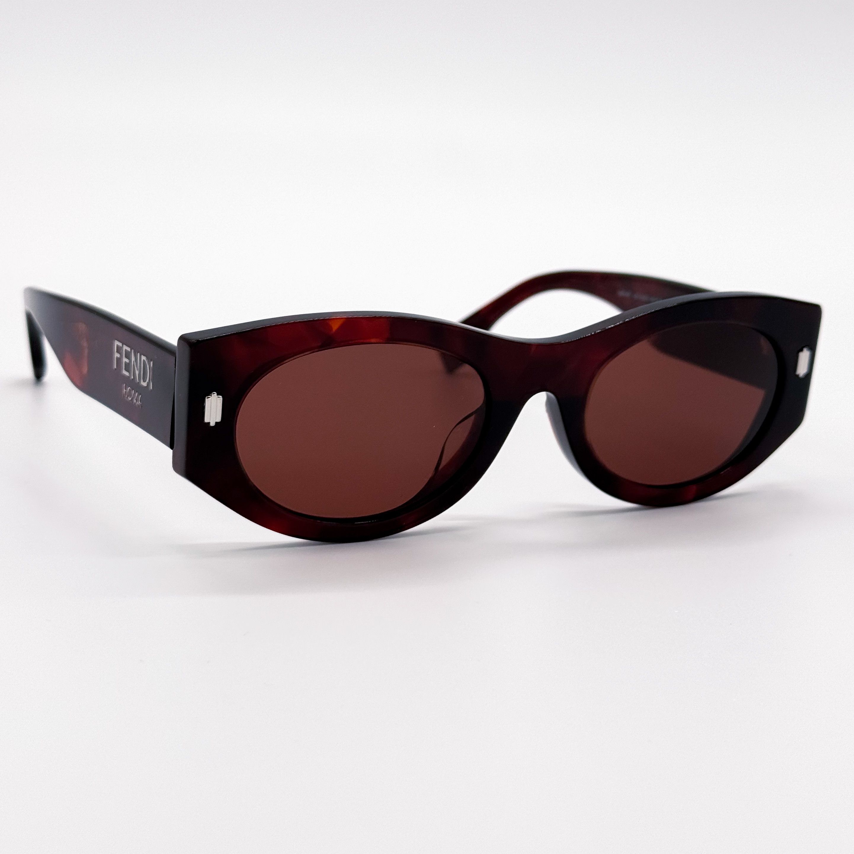 Fendi NEW FENDI FE40125F 54S WOMEN BURGUNDY SUNGLASSES Size ONE SIZE - 4 Thumbnail