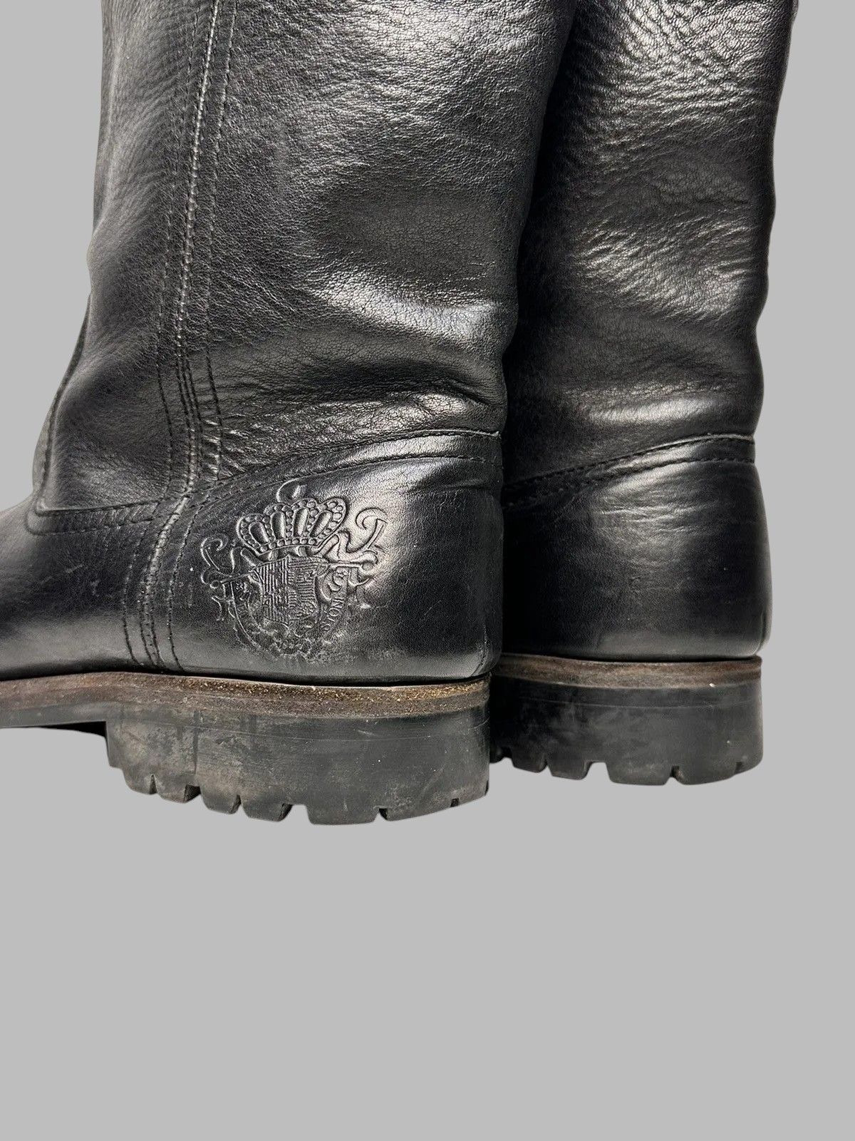 If Six Was Nine AS98 Japan Style RRL Western Leather Boots Ralph Lauren Size US 7 / EU 40 - 9 Thumbnail