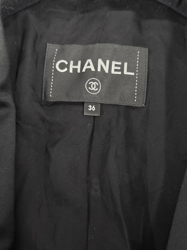 Chanel Chanel Black and white sequin striped short jacket Size XS / US 0-2 / IT 36-38 - 4 Thumbnail