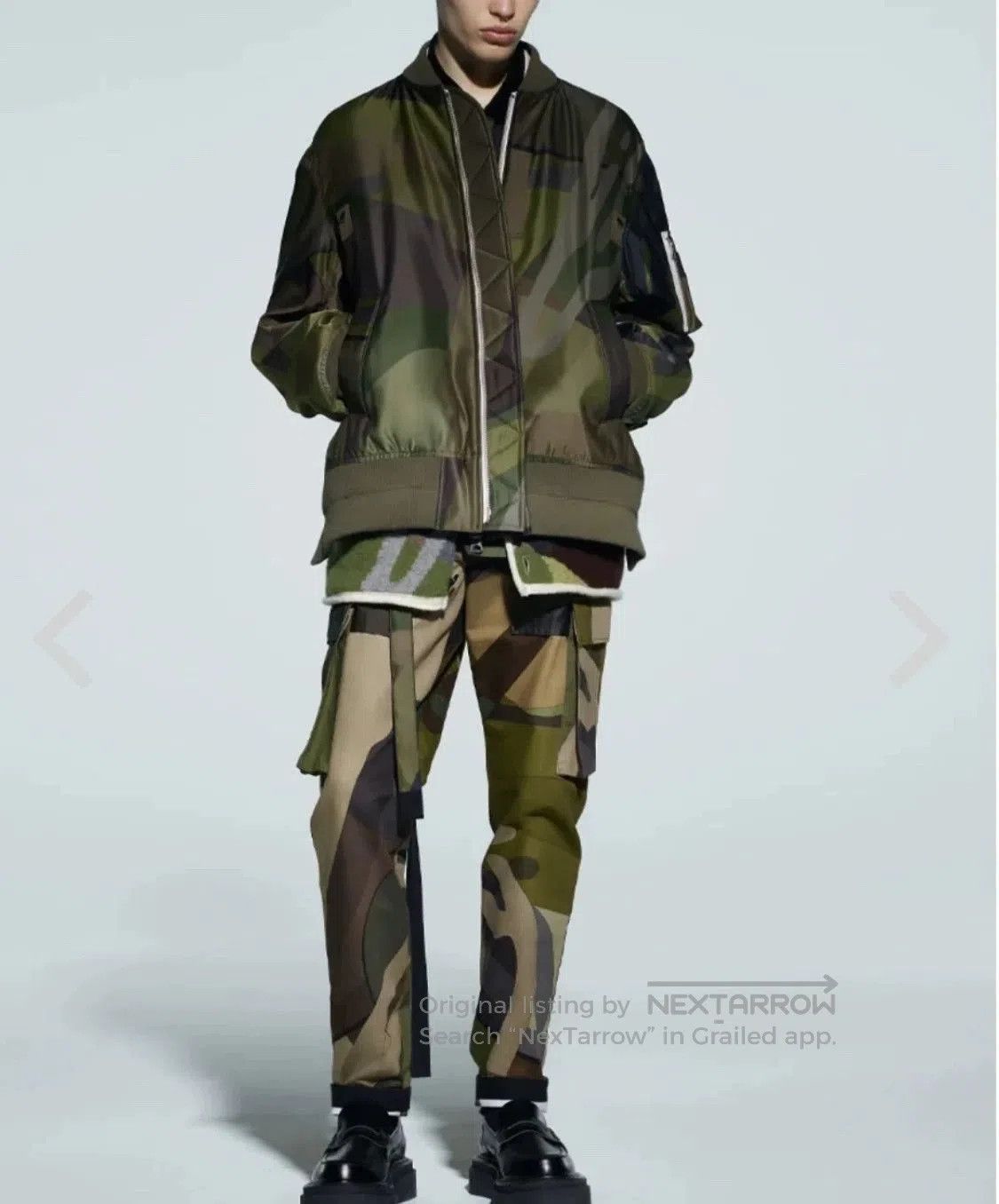 Sacai Sacai x Kaws MA-1 Jacket. Size US M / EU 48-50 / 2 - 6 Thumbnail