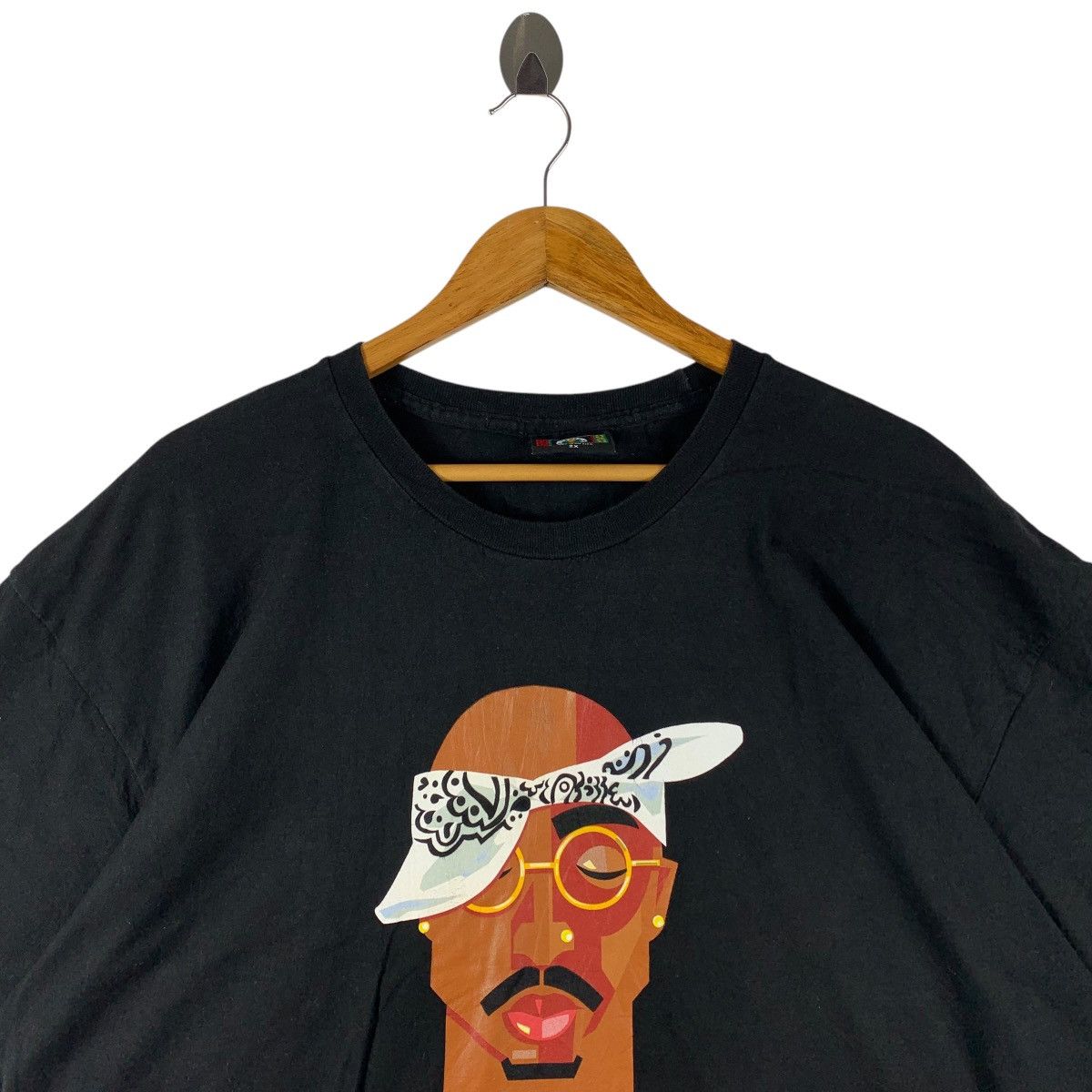 Cross Colours Vintage CROSS COLOURS X TUPAC big tupac printed tee Size US XXL / EU 58 / 5 - 2 Thumbnail
