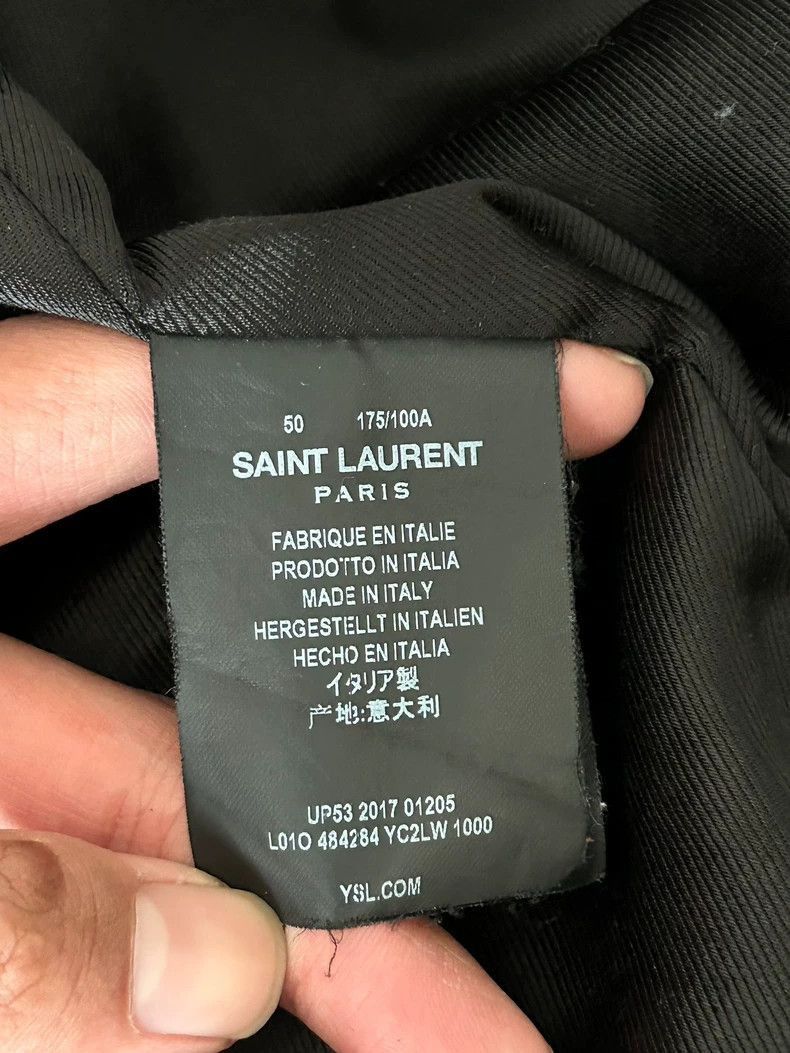 Saint Laurent Paris Saint Laurent Paris 17FW black suede sheepskin jacket-2506 Size US M / EU 48-50 / 2 - 4 Thumbnail