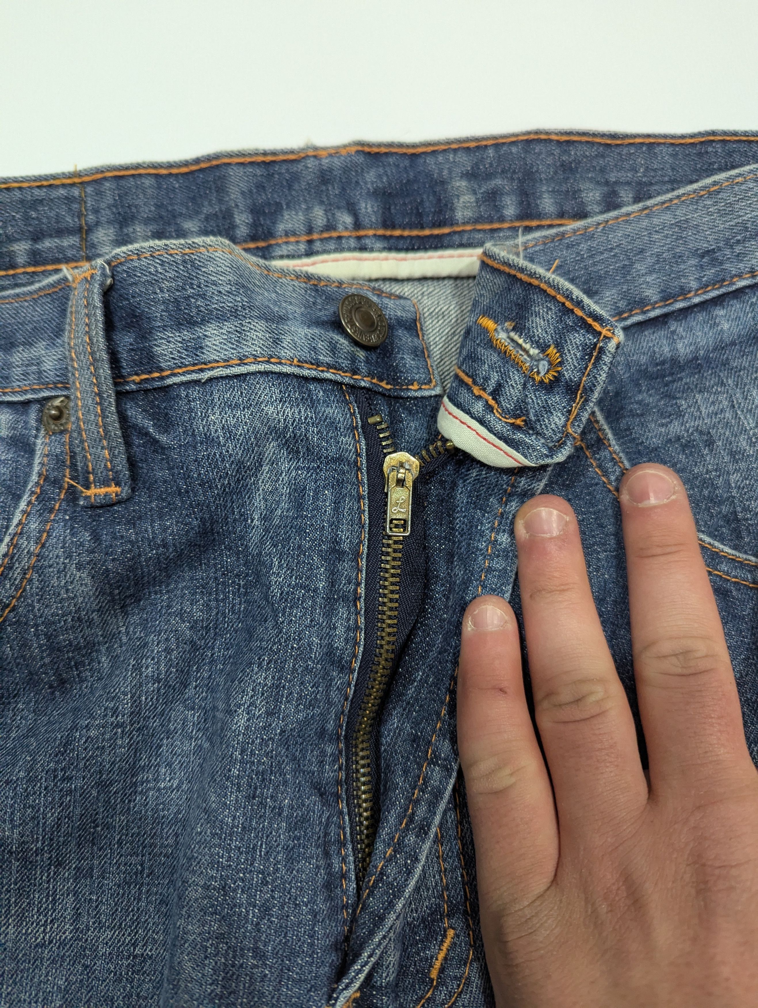 Levi's Vintage Levi’s Big E Selvedge Japanese Denim Size US 32 / EU 48 - 6 Thumbnail