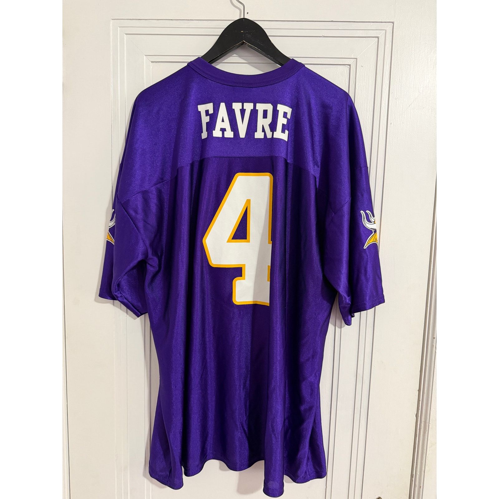 NFL Brett Favre Minnesota Vikings Jersey Size XXL Size US XXL / EU 58 / 5 - 2 Thumbnail