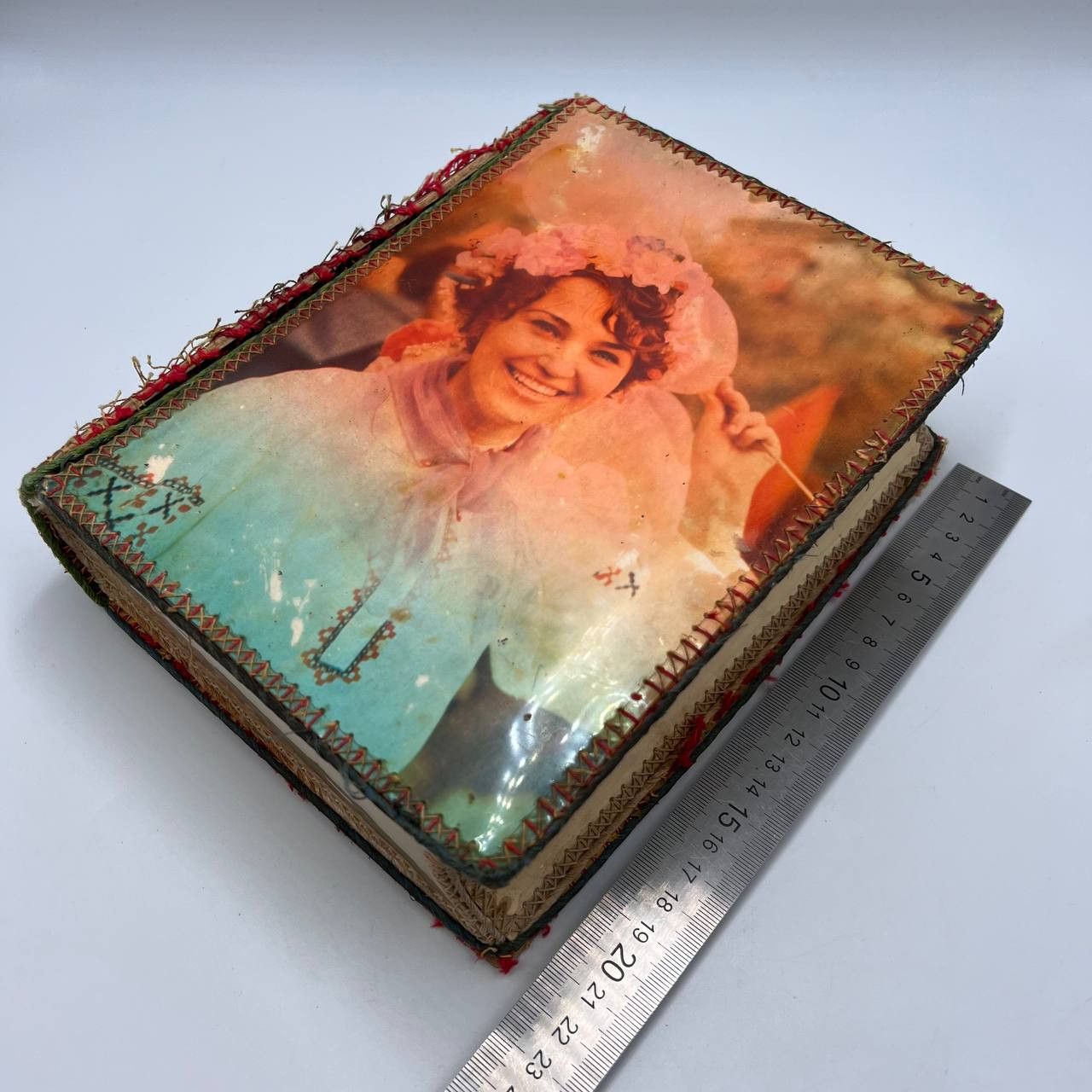 Vintage 1980's Vintage USSR Photo Cardboard Trinket Jewelry Box Size ONE SIZE - 6 Thumbnail