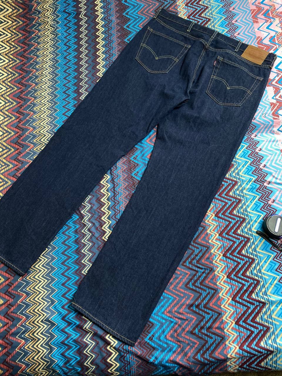Levi's vintage blue jeans Levi's 501 crazy Y2K w38 streetwear Size US 38 / EU 54 - 15 Thumbnail