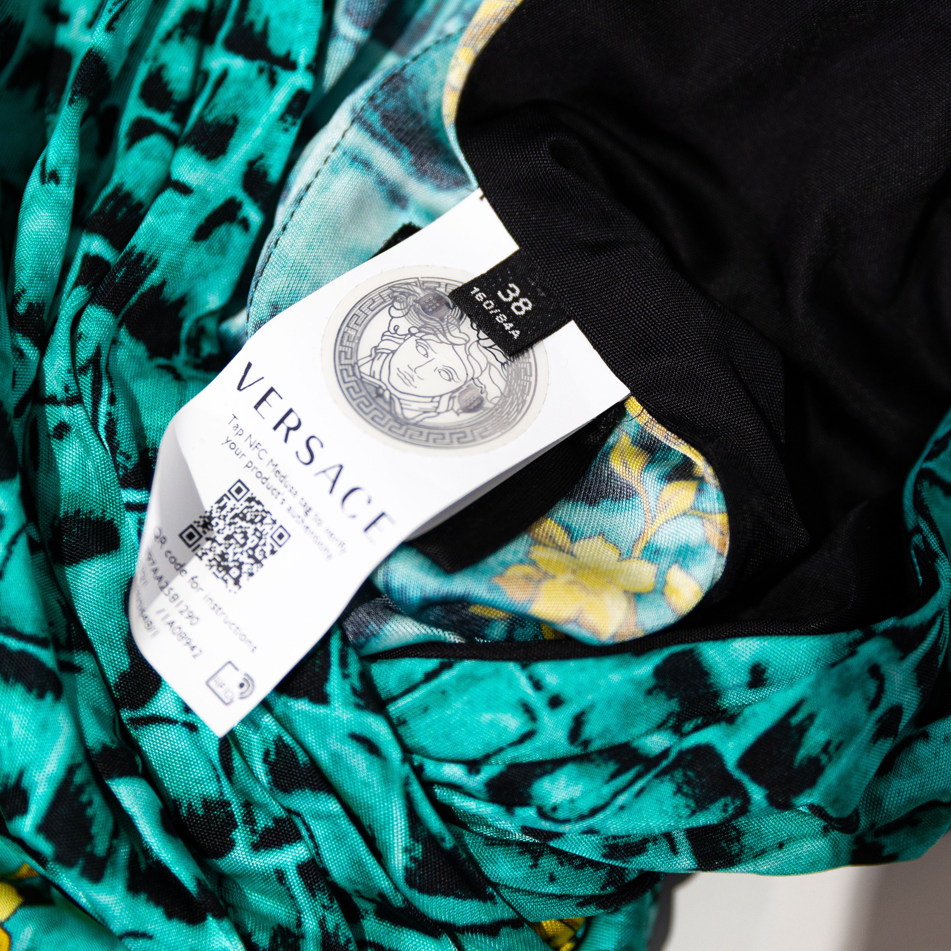 Versace NEW Versace Draped Jersey Fabric Crossover Size S / US 4 / IT 40 - 3 Thumbnail