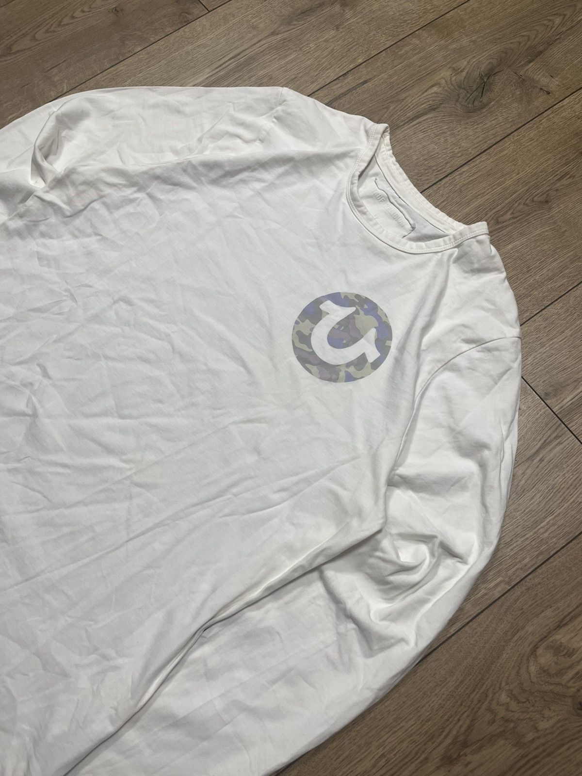 True Religion × Vintage True Religion White Long Sleeve T shirt Size US XL / EU 56 / 4 - 2 Thumbnail