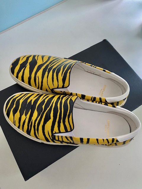 Yves Saint Laurent Saint Laurent Paris leather slip-on sneakers Size US 9 / EU 42 - 4 Thumbnail