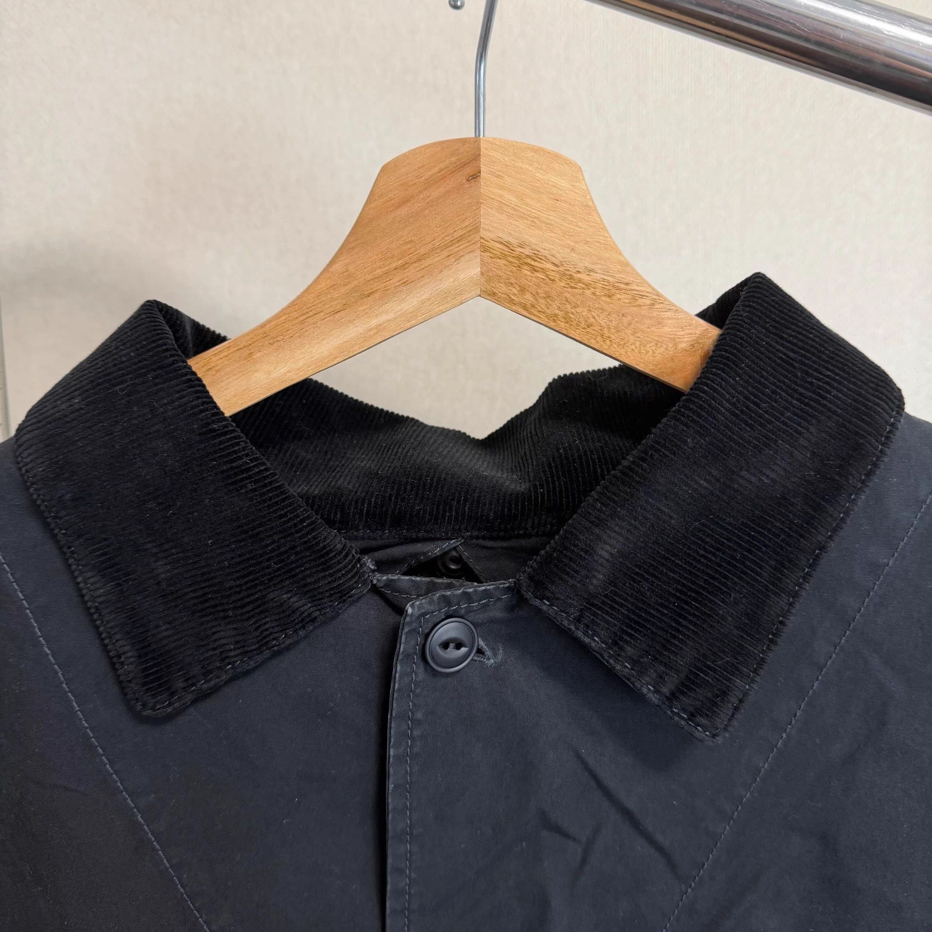 Maison Margiela Maison Margiela Men's Black Jacket 52 Size US L / EU 52-54 / 3 - 3 Thumbnail