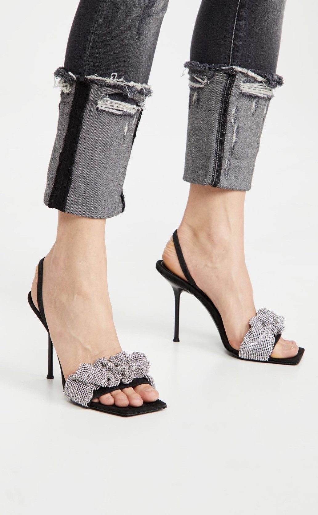 Alexander Wang Alexander Wang Embellished Slingback Heel Sandals size 38 Size US 8 / IT 38 - 2 Thumbnail