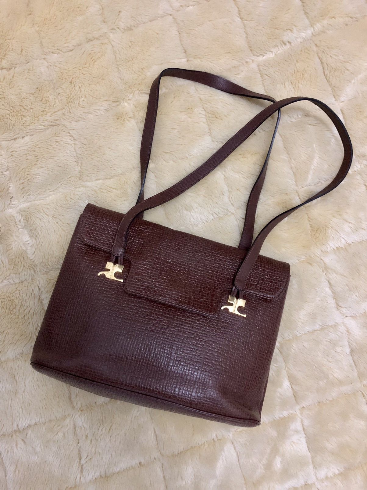 Courreges Vintage 1960s Courrēges shoulder bag fully leather Size ONE SIZE - 1 Thumbnail