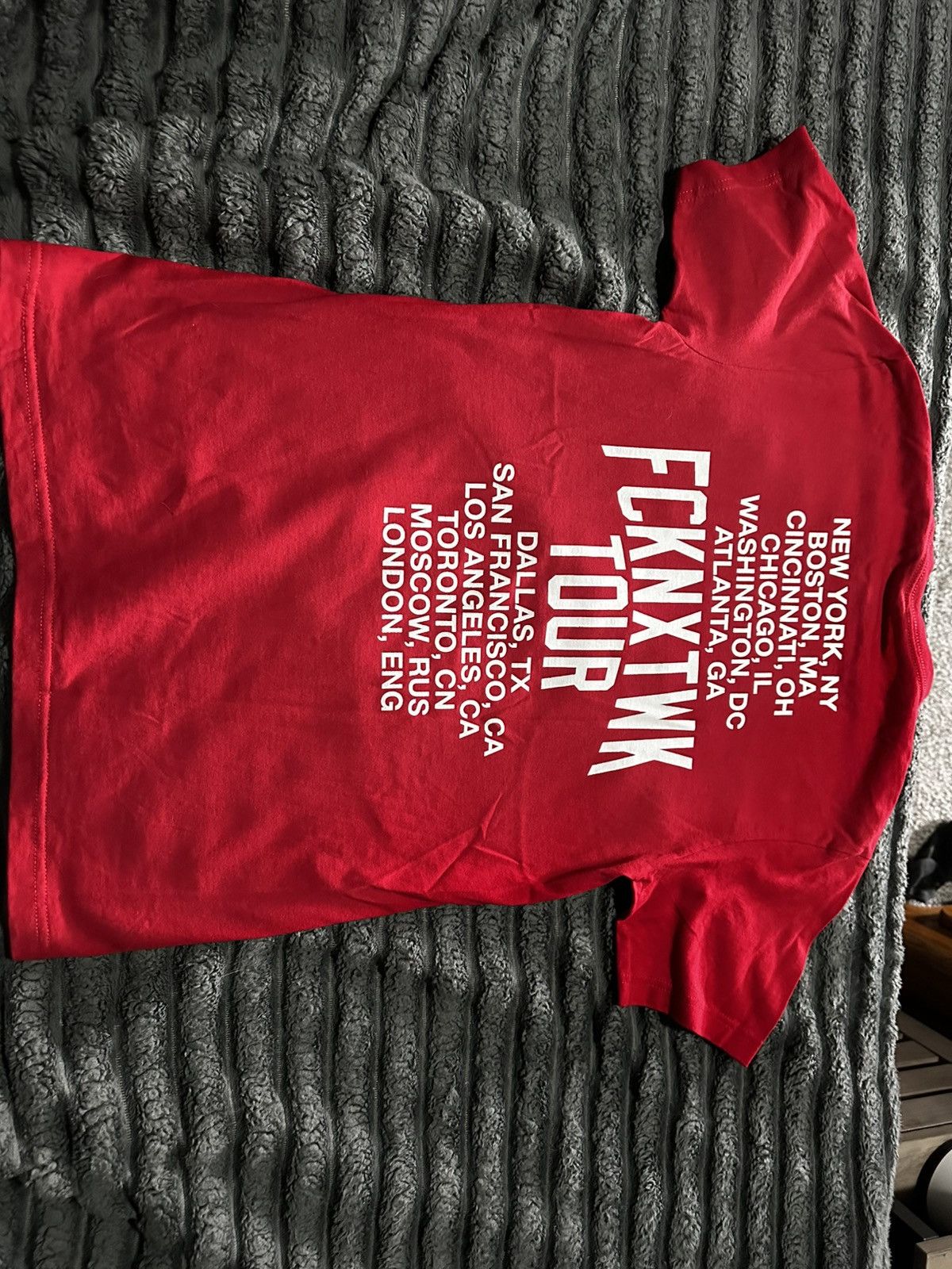 Other FCKNXTWK TOUR tee from original pop up drop Size US S / EU 44-46 / 1 - 2 Thumbnail