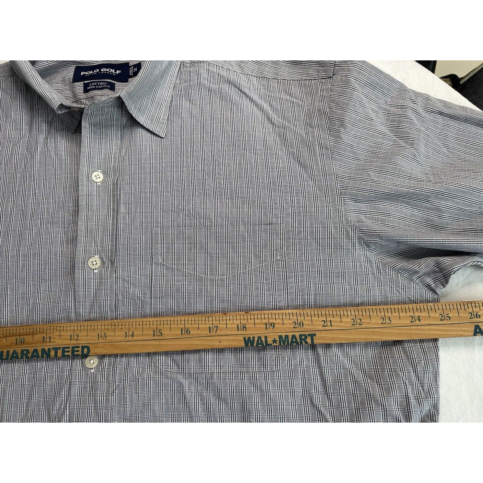 Polo Ralph Lauren Polo Golf RalphLauren Button Shirt Lofting Blue Check Medium Size US M / EU 48-50 / 2 - 6 Thumbnail