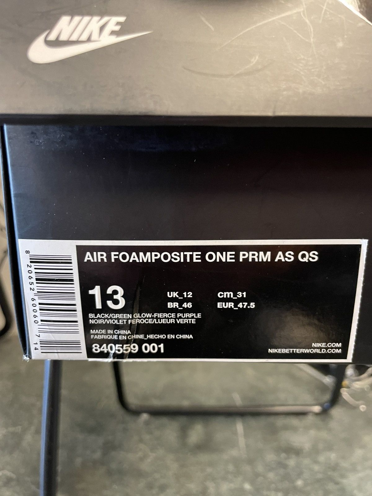 Nike Foamposite Northern Lights Size US 13 / EU 46 - 6 Thumbnail