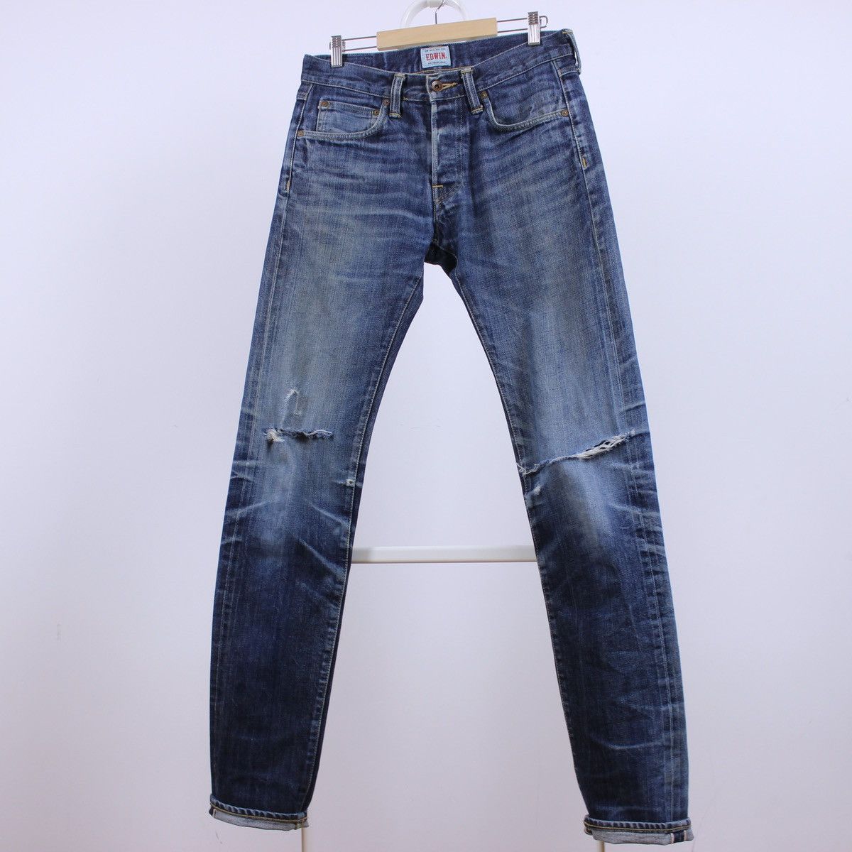 Edwin Edwin Jeans Ed 55 Japanese Denim Pants Selvedge Size US 30 / EU 46 - 7 Thumbnail