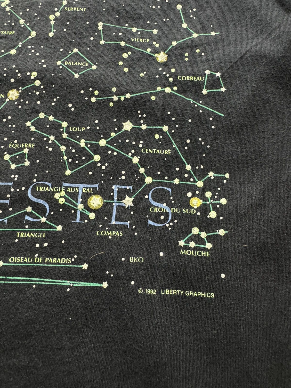 Hanes × NASA Vintage 1992 librety grapics heavenly bodies tshirt M L rade Size US L / EU 52-54 / 3 - 3 Thumbnail