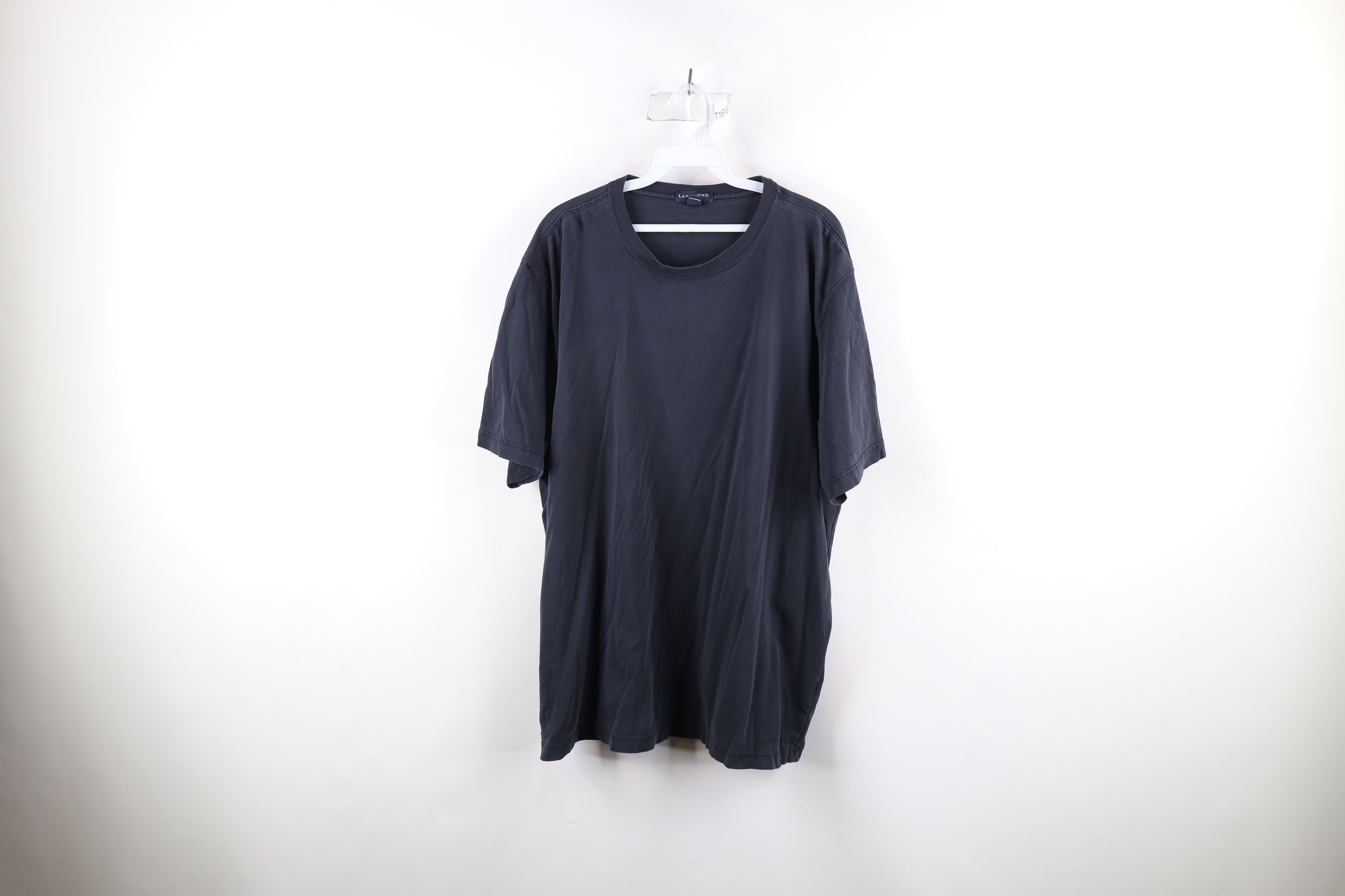 Lands' End Vintage Lands End Heavyweight Short Sleeve T-Shirt Cotton Size US XXL / EU 58 / 5 - 1 Thumbnail