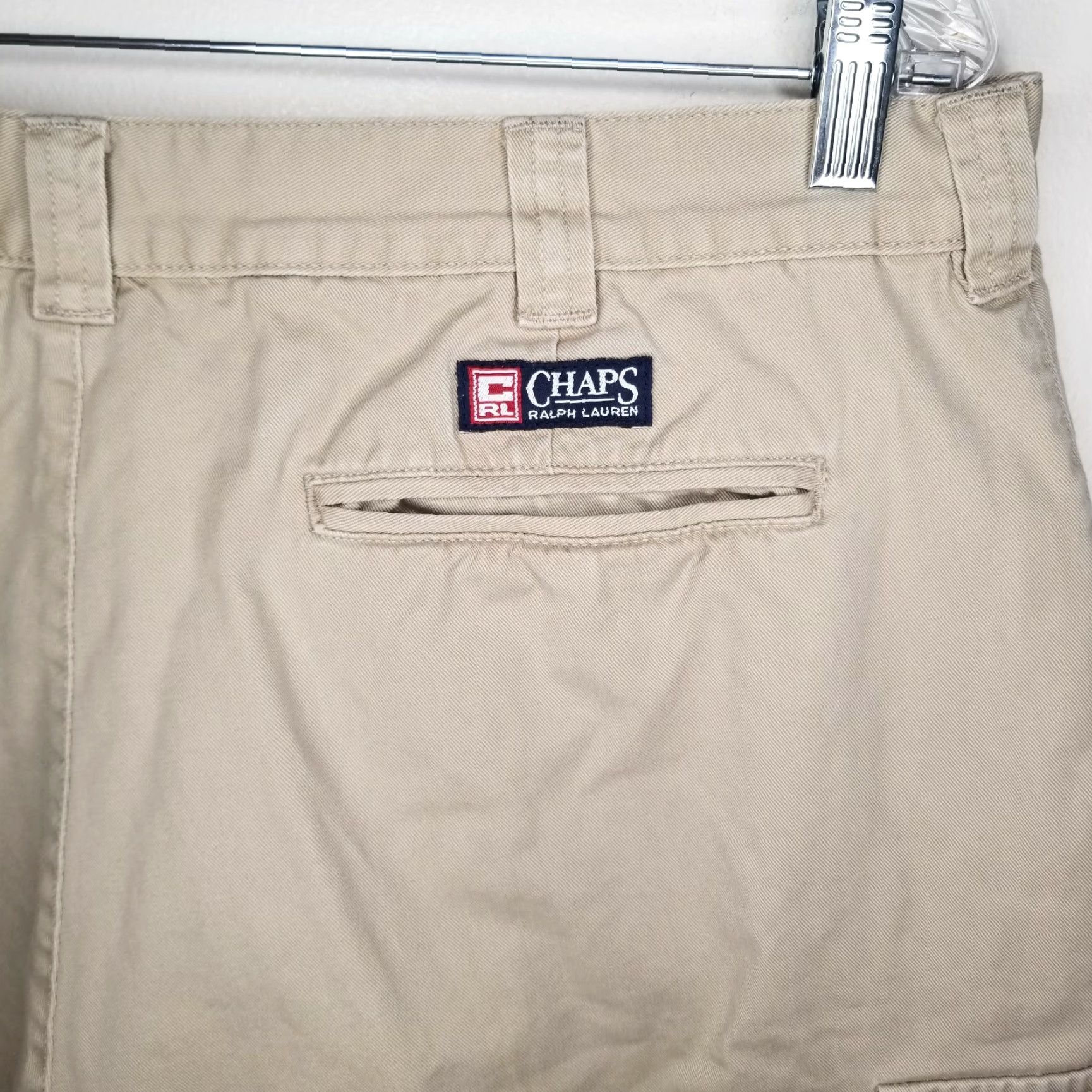 Chaps Ralph Lauren Chaps Shorts Mens Cargo 38 Tan Brown Size US 38 / EU 54 - 5 Thumbnail