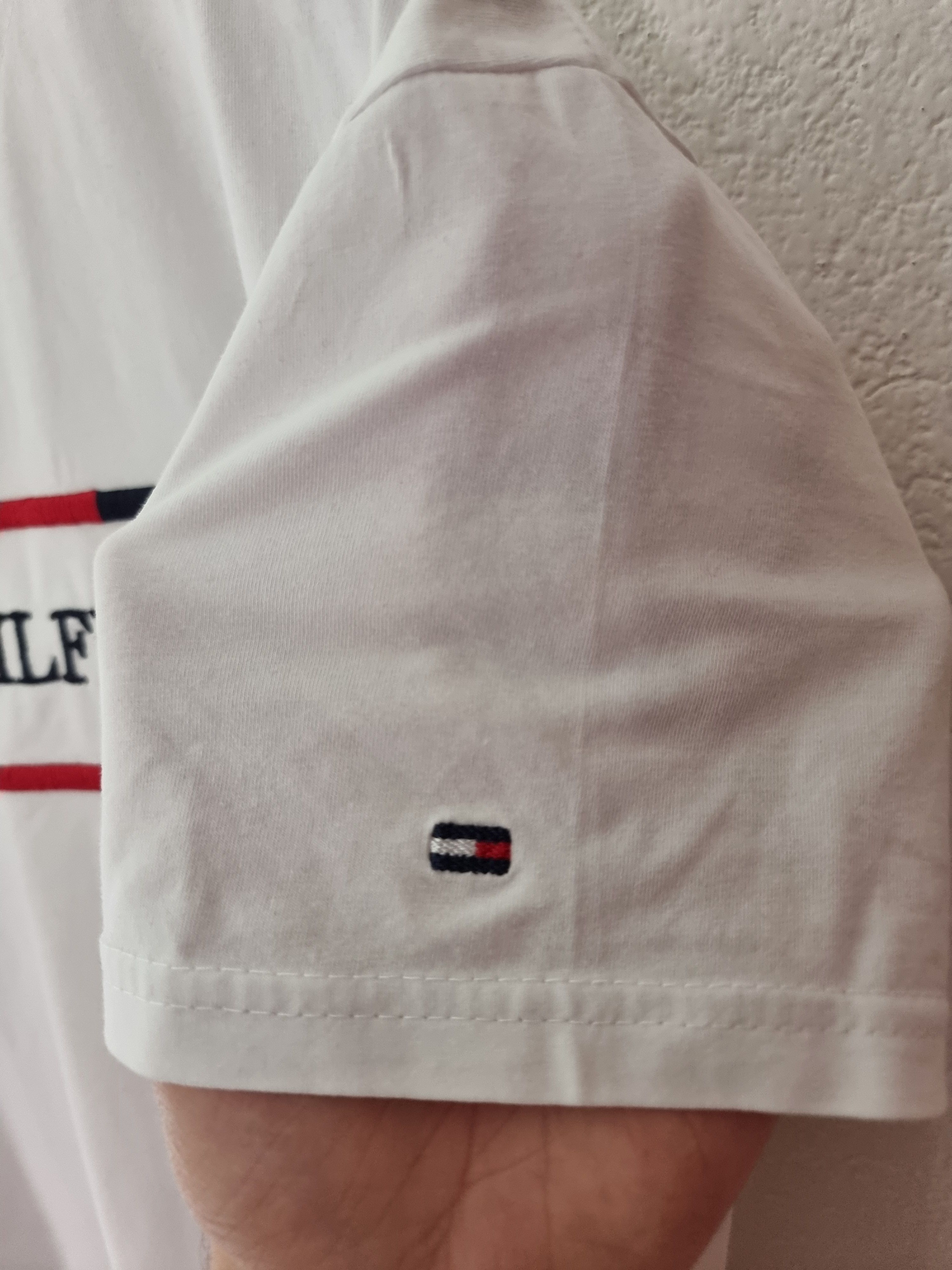 Tommy Hilfiger × Tommy Jeans Tommy Hilfiger White tee Size US L / EU 52-54 / 3 - 4 Thumbnail
