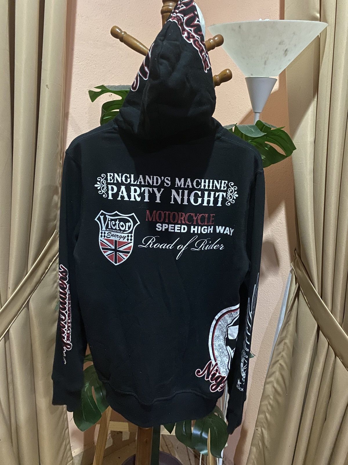 Other VINTAGE Y2K KINGDOM FULL ZIPPER HOODIE Size US M / EU 48-50 / 2 - 9 Thumbnail