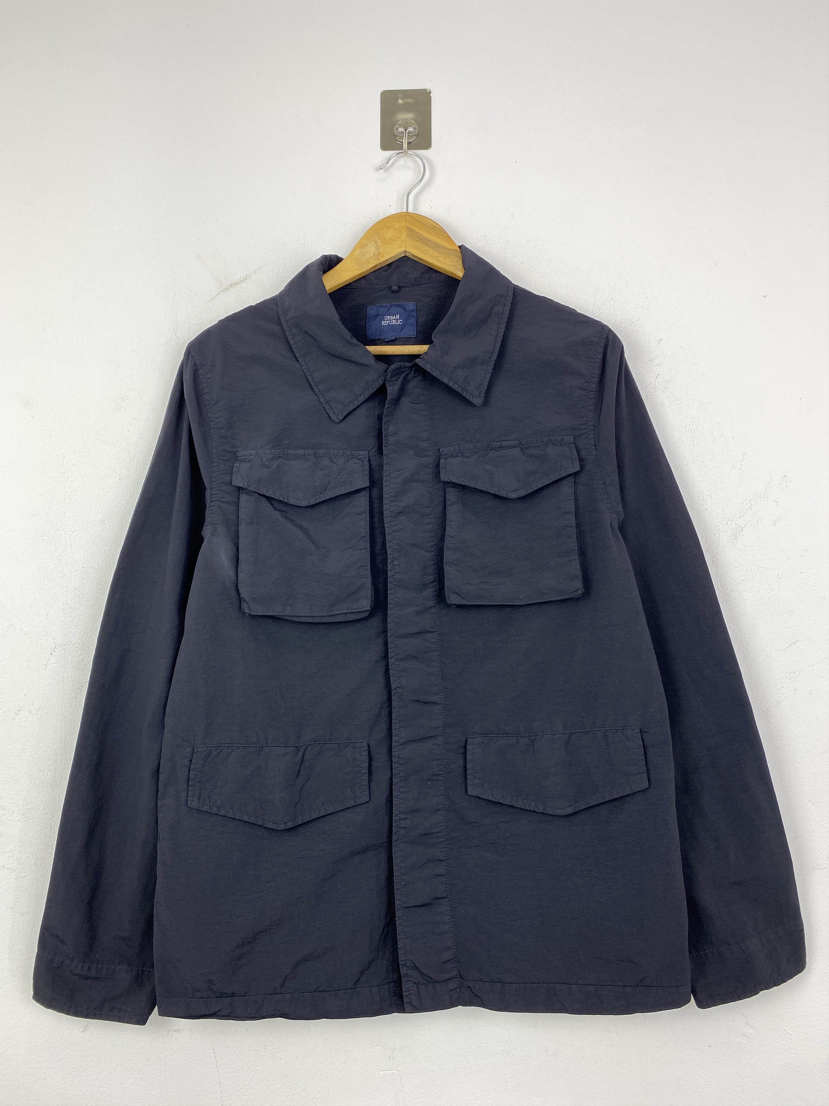 Urban Republic Urban Republic 4-Pocket Field Military Utility Jacket JA0215 Size US M / EU 48-50 / 2 - 1 Thumbnail