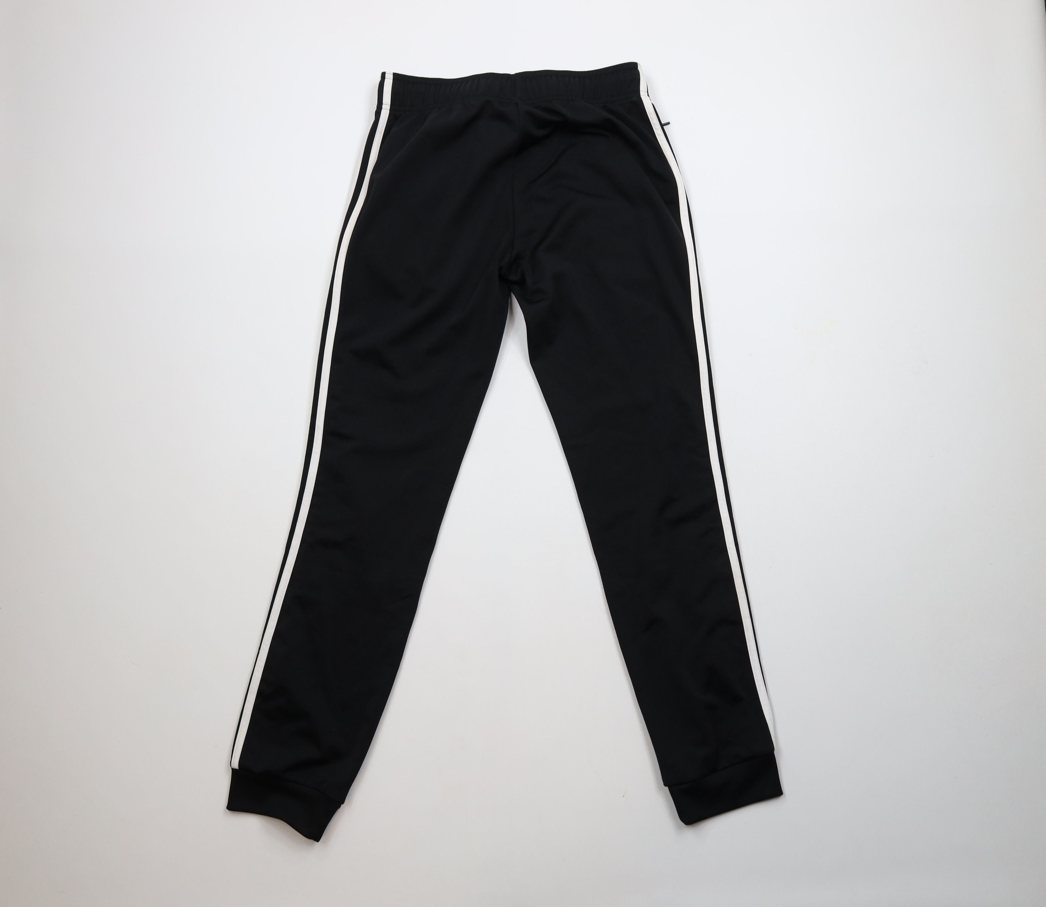 Adidas × Vintage Vintage Y2K Adidas Striped Cuffed Sweatpants Joggers Black Size US 32 / EU 48 - 9 Thumbnail