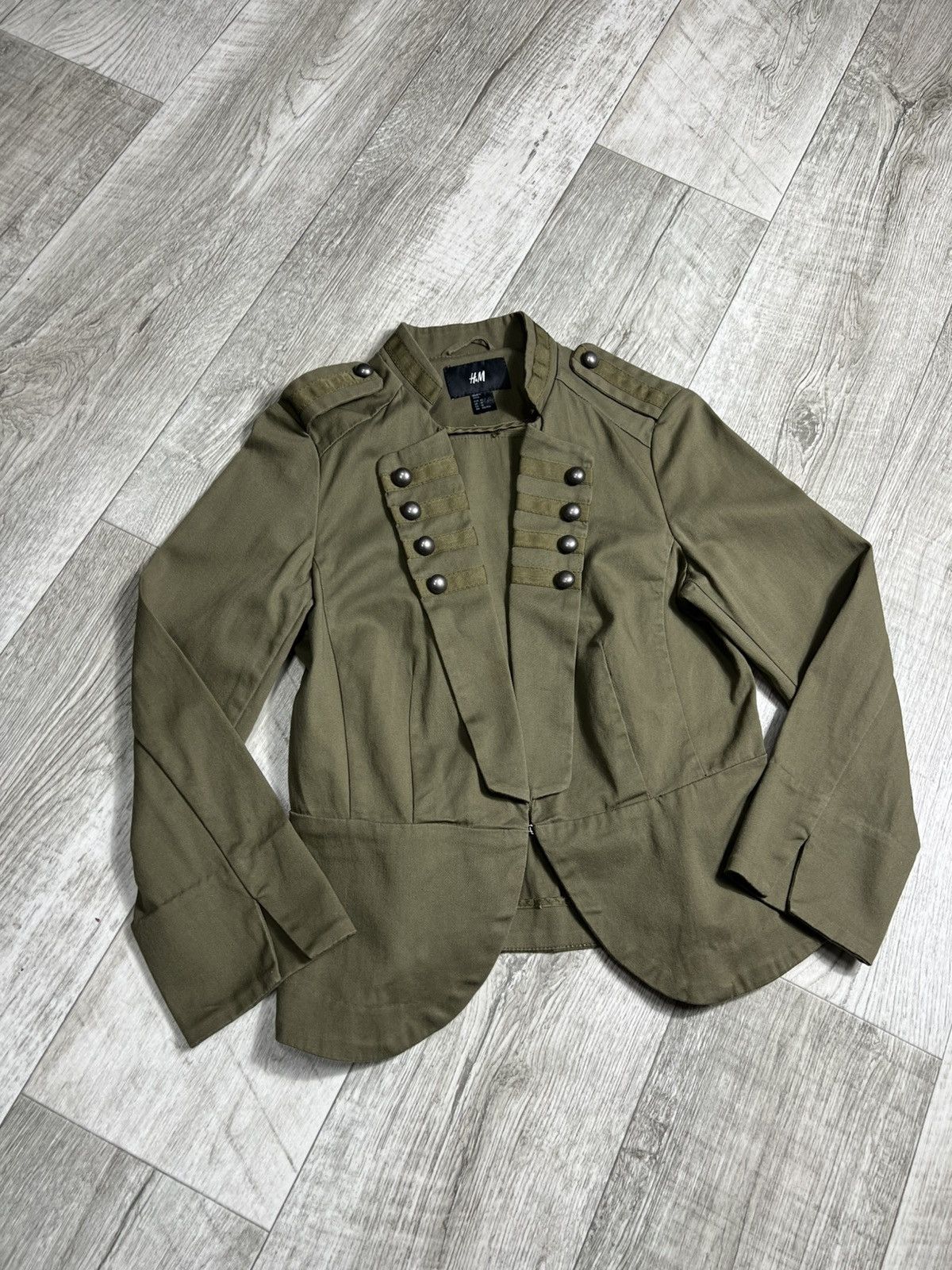 Hysteric Glamour OOs Napoleon Faded Military Jacket LGB PPFM Miss Sixty Vibe Size S / US 4 / IT 40 - 4 Thumbnail