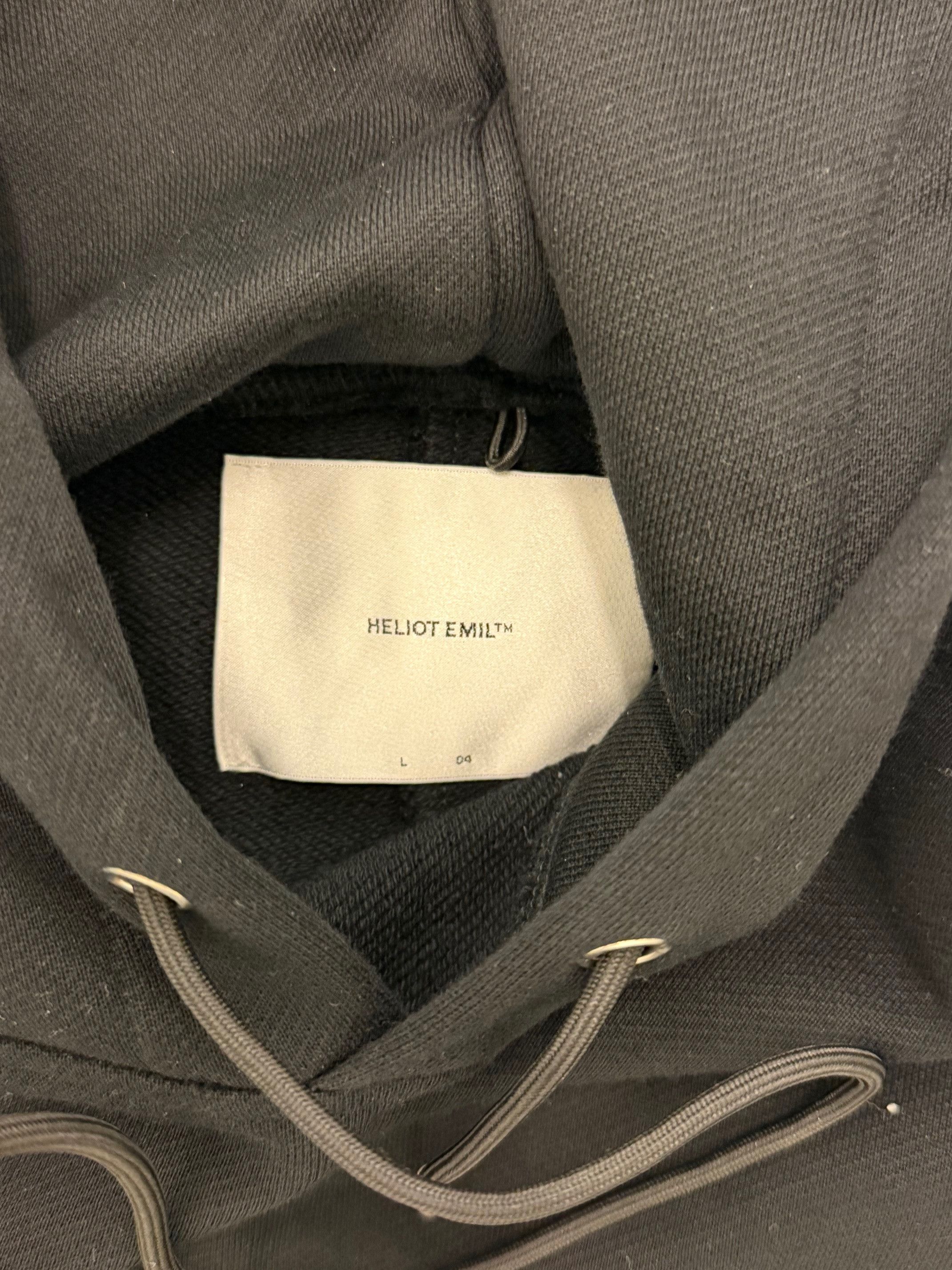 Heliot Emil Referential Transparency SS '19 Black Hoodie Size L Size US L / EU 52-54 / 3 - 6 Thumbnail