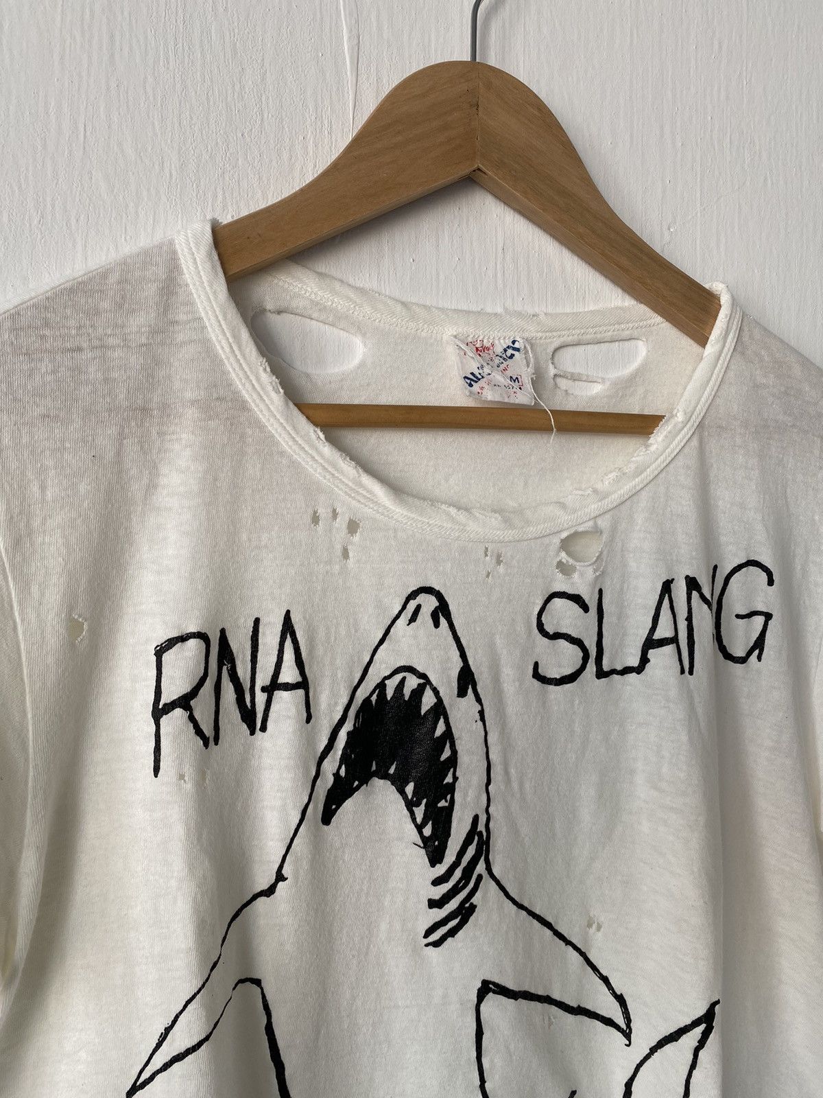 If Six Was Nine RNA Inc Distressed T-shirt Size M / US 6-8 / IT 42-44 - 3 Thumbnail