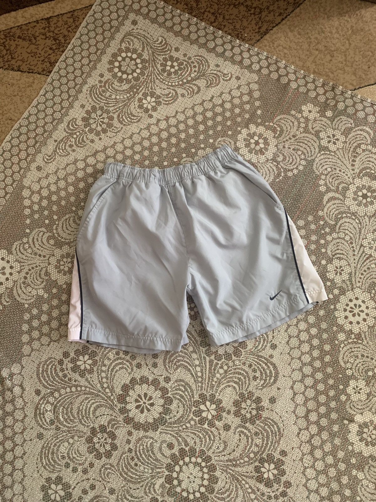 Nike × Vintage Nike drill vintage shorts Size US 40 / EU 56 - 1 Thumbnail
