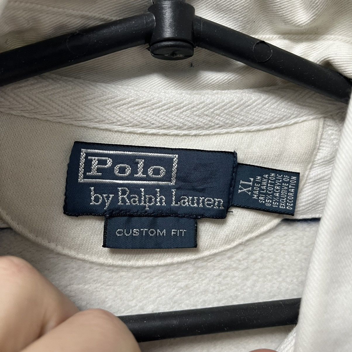 Polo Ralph Lauren Vintage Polo Ralph Lauren Rugby Long Sleeve Striped Shirt Size US XL / EU 56 / 4 - 8 Thumbnail