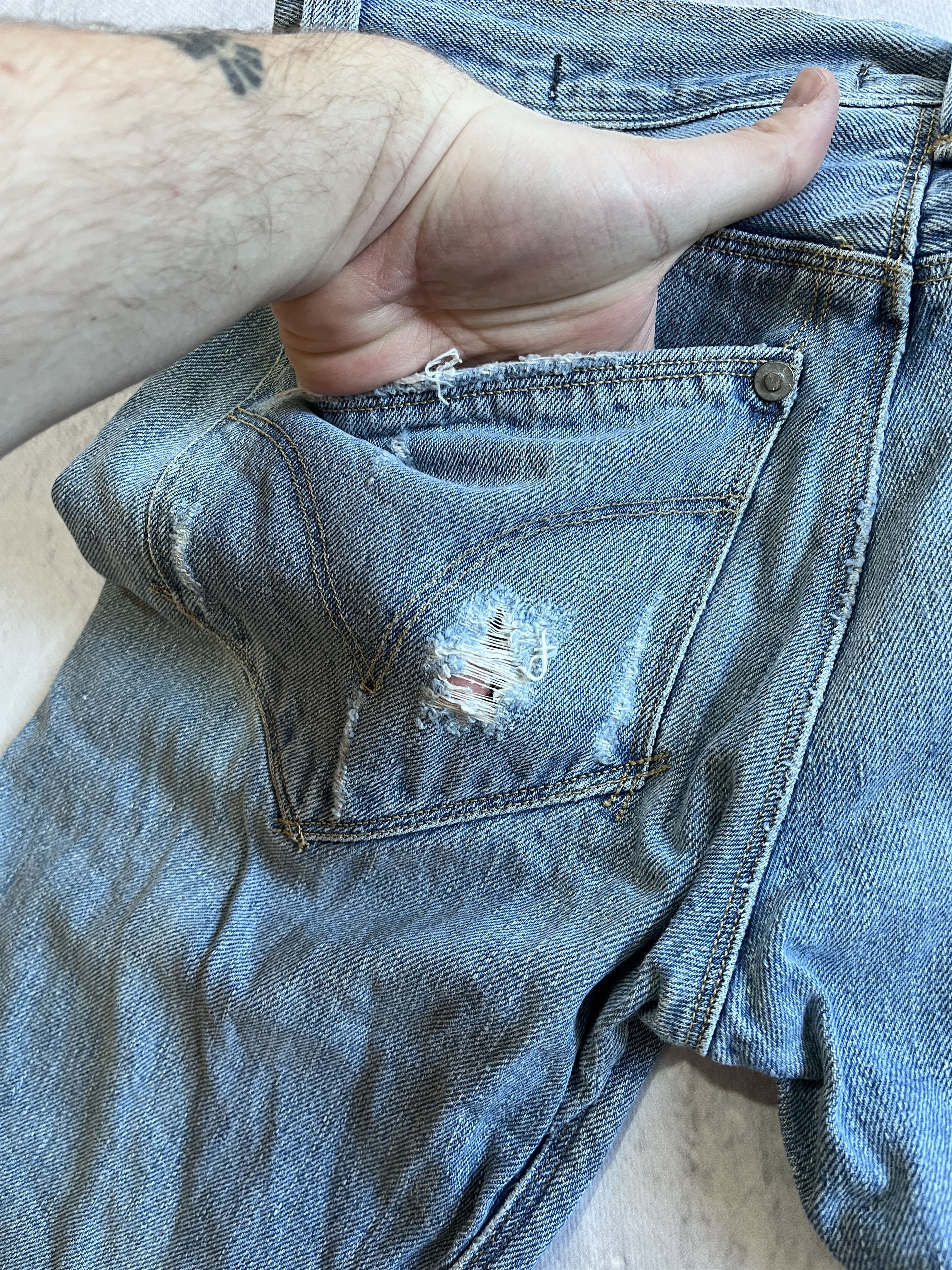 Levi's LEVI'S ENGINEERED JEANS 2006 TWISTED LEG VINTAGE Y2K DENIM Size US 30 / EU 46 - 7 Thumbnail