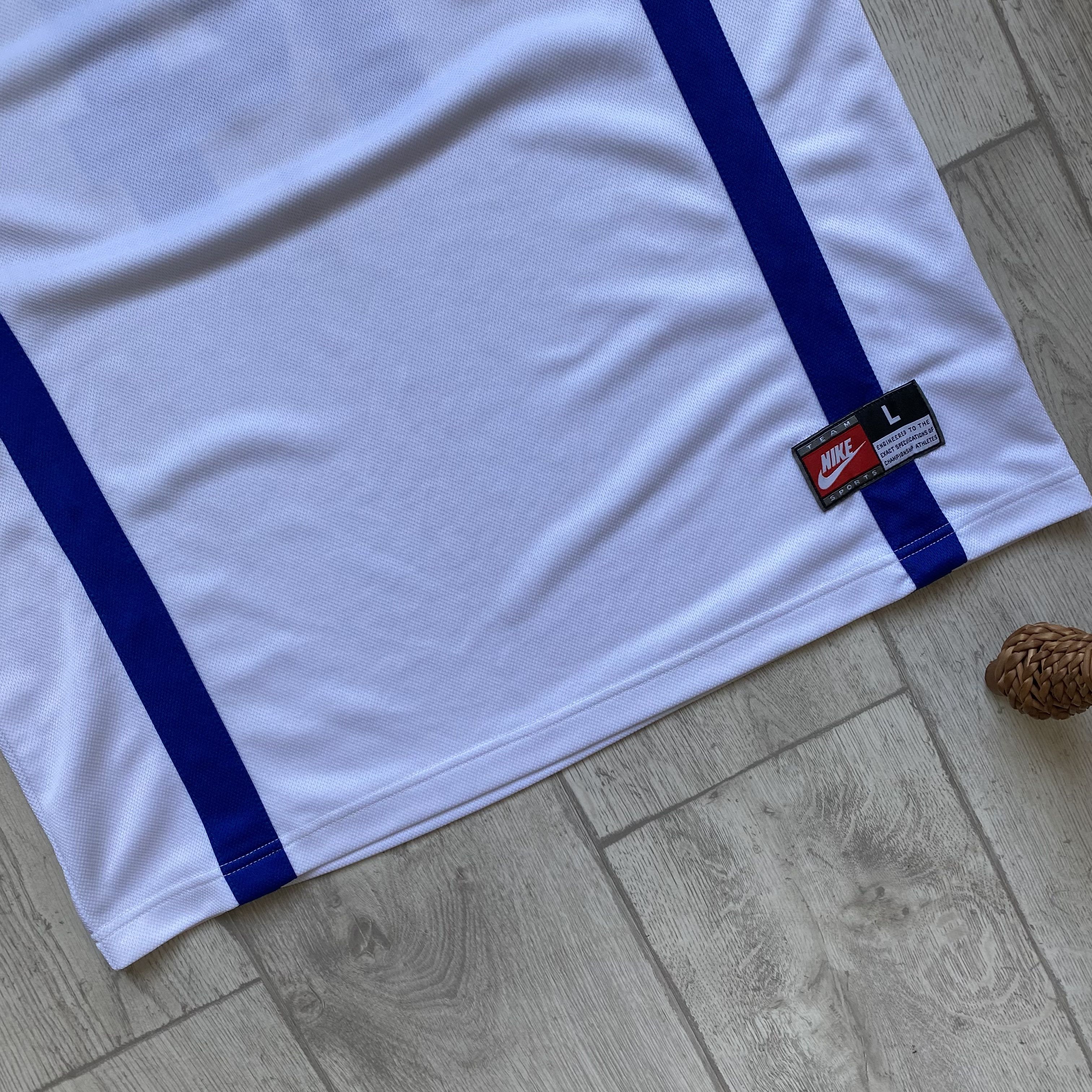 Nike 🏀Vintage 80s Nike basketball jersey sleeveless NBA germany Size US L / EU 52-54 / 3 - 3 Thumbnail