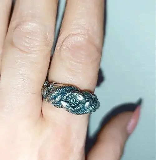 Jewelry Satan Ring ( Size 7 to 13 ) Size ONE SIZE - 4 Thumbnail