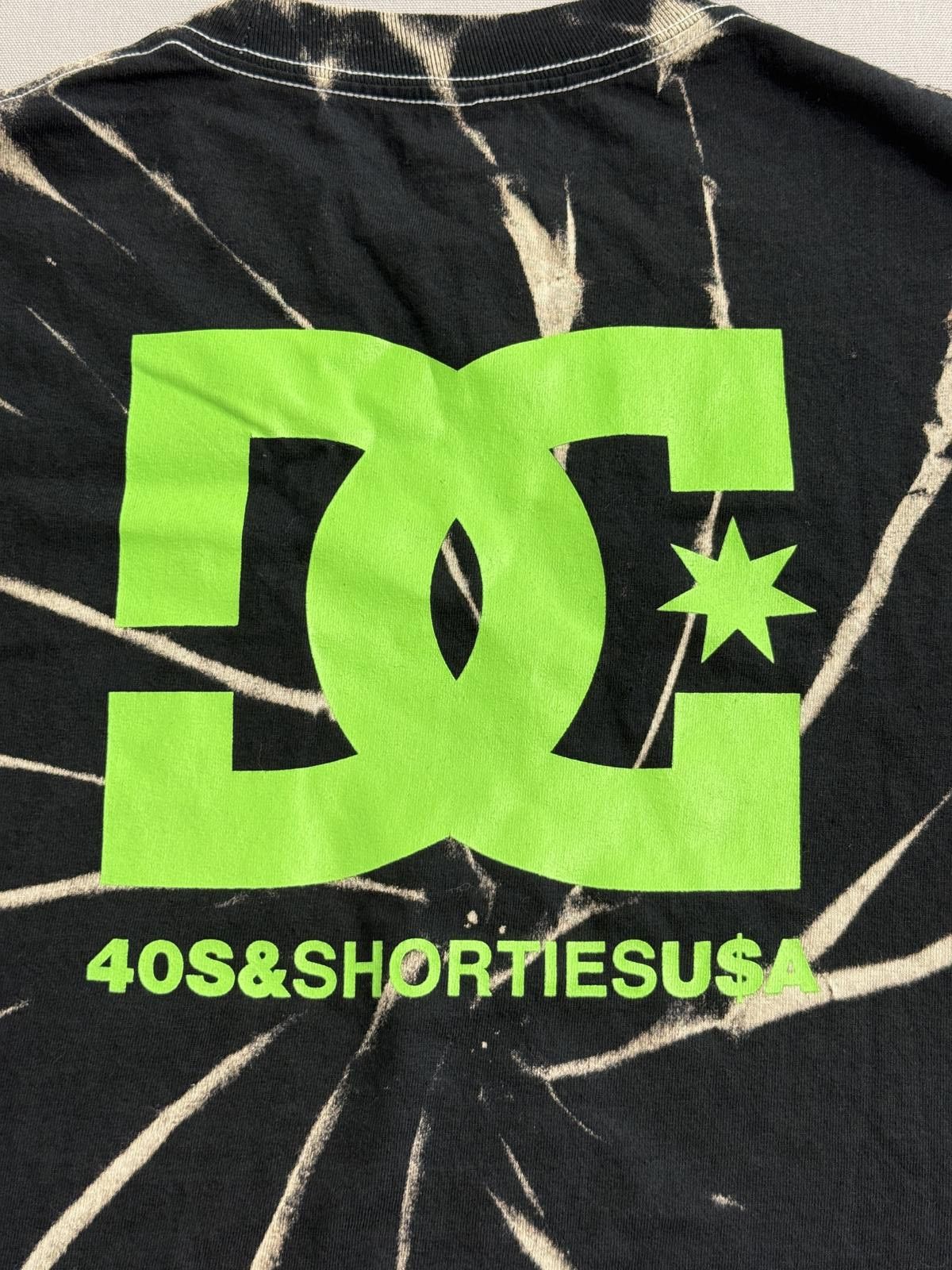 DC DC Shoes x 40s and Shorties Collab Trippy Tie Dye T-shirt M Size US M / EU 48-50 / 2 - 6 Thumbnail